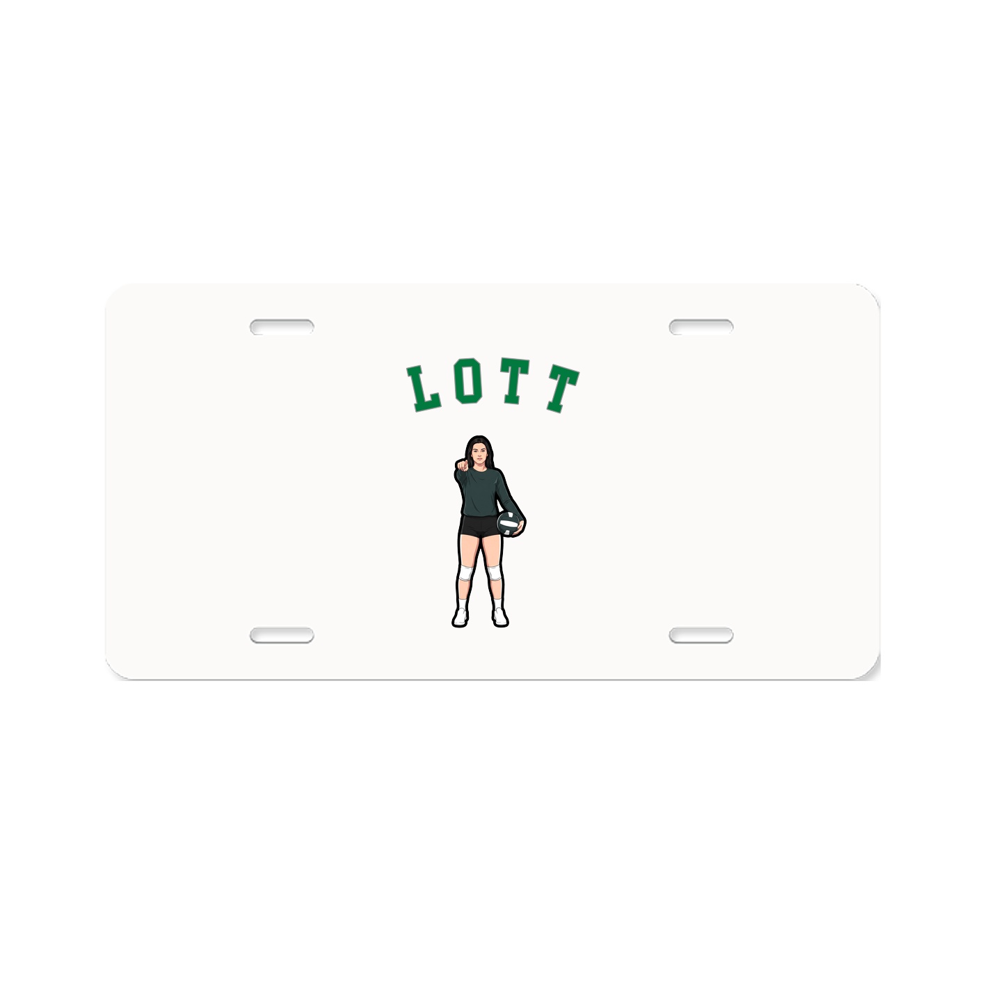 License Plate — Shirsey Arch in Classic