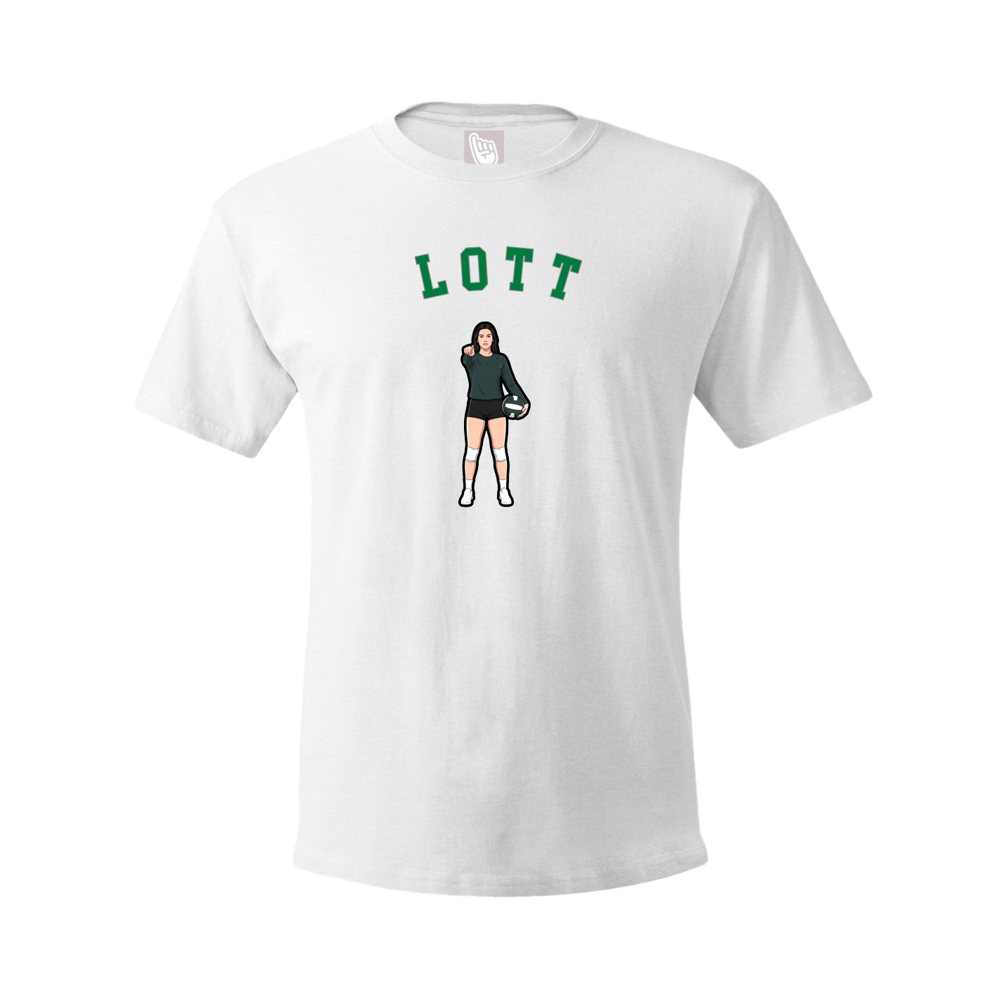 Youth Tee — Shirsey Arch in White