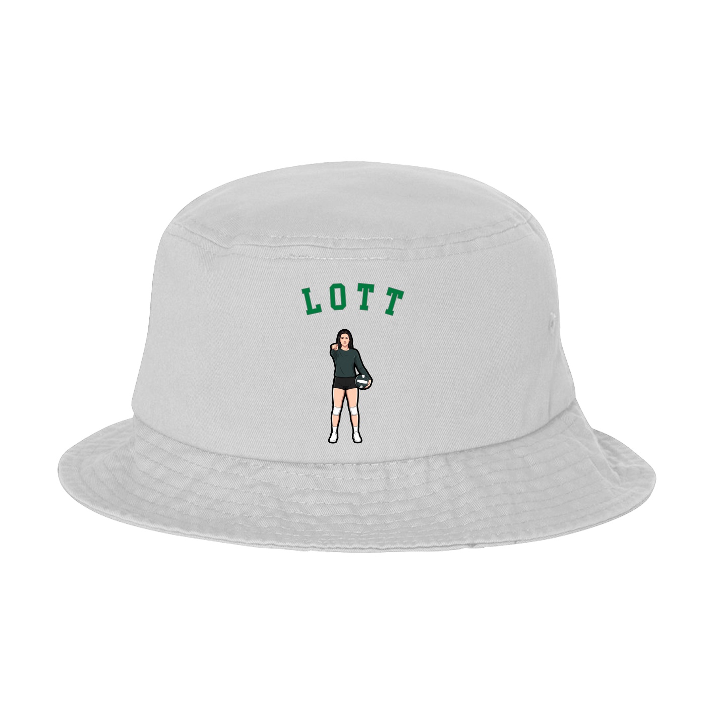 Bucket Cap — Shirsey Arch in White