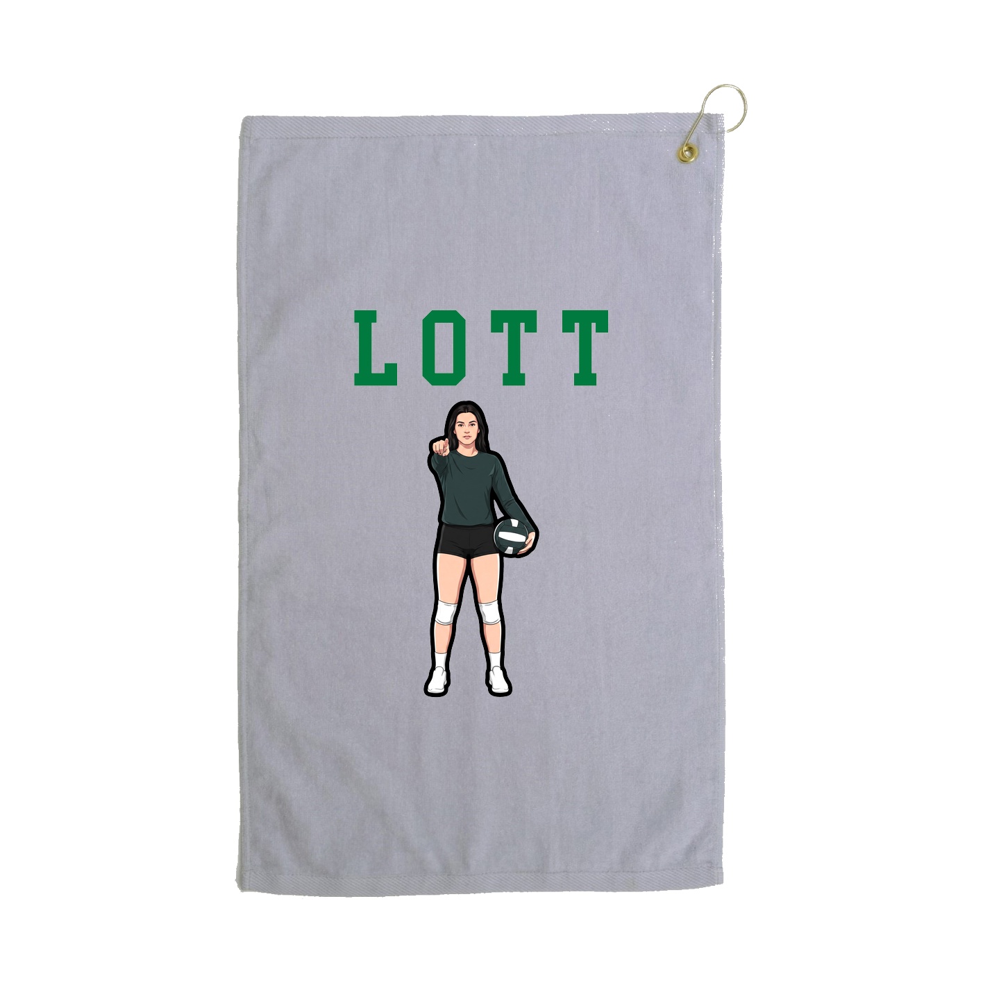 Golf Towel — Shirsey in Grey