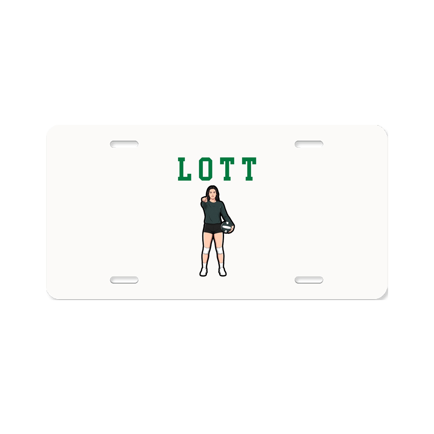 License Plate — Shirsey in Classic