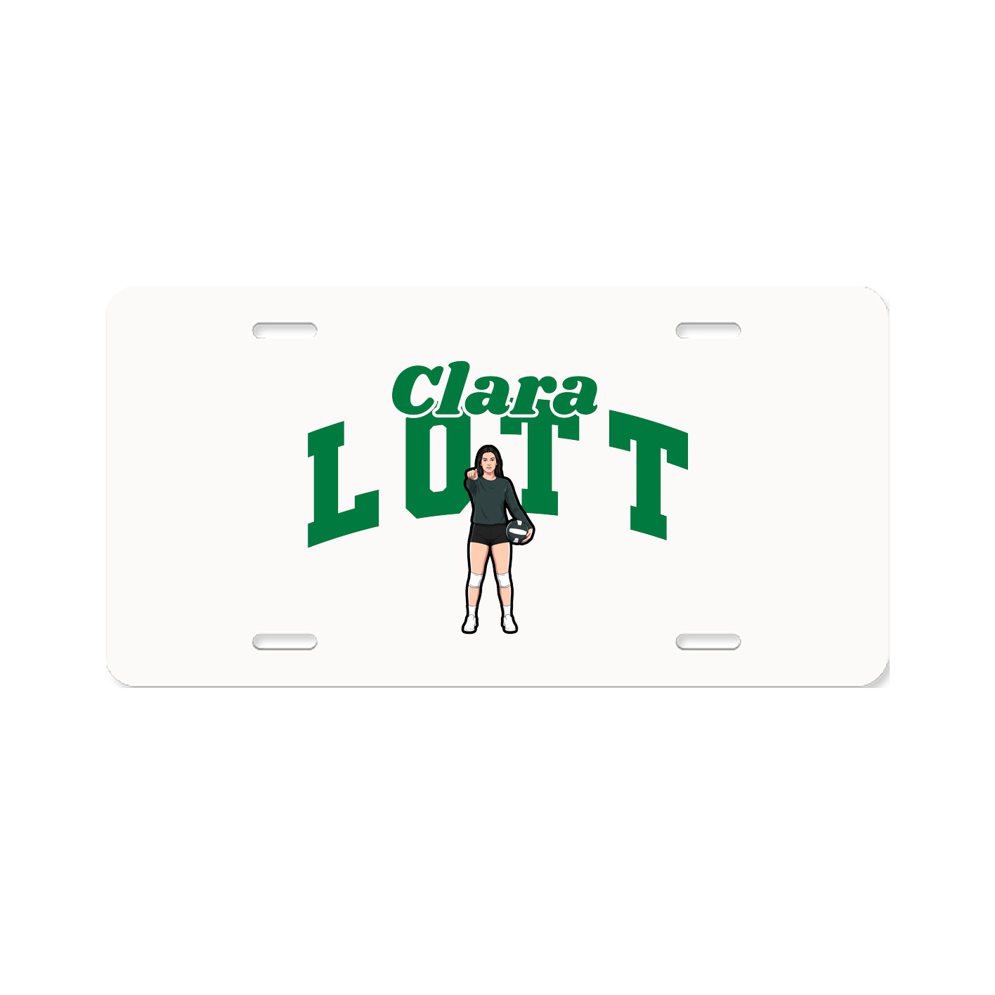 License Plate — Signature Arch in Classic