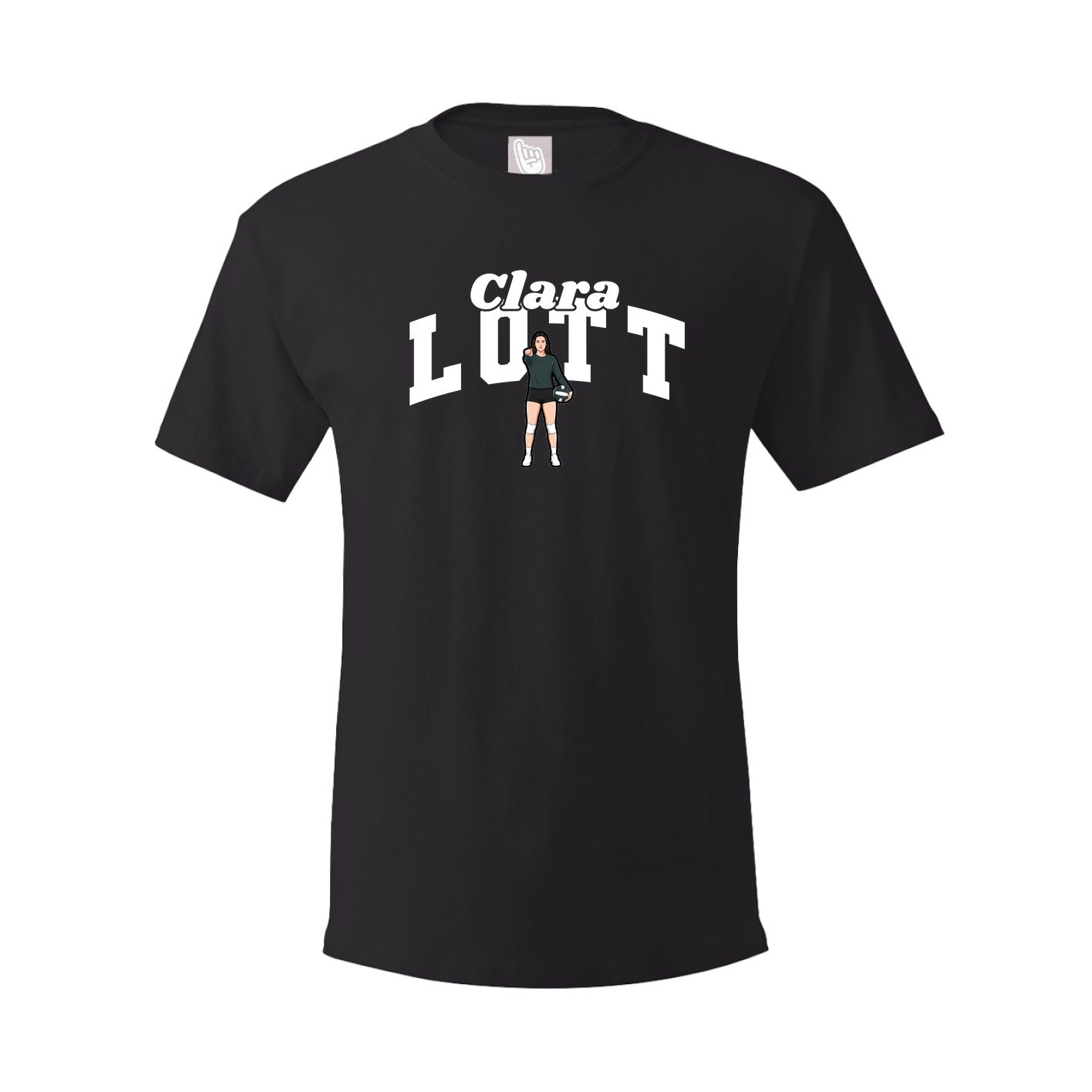 Tee — Signature Arch in Black