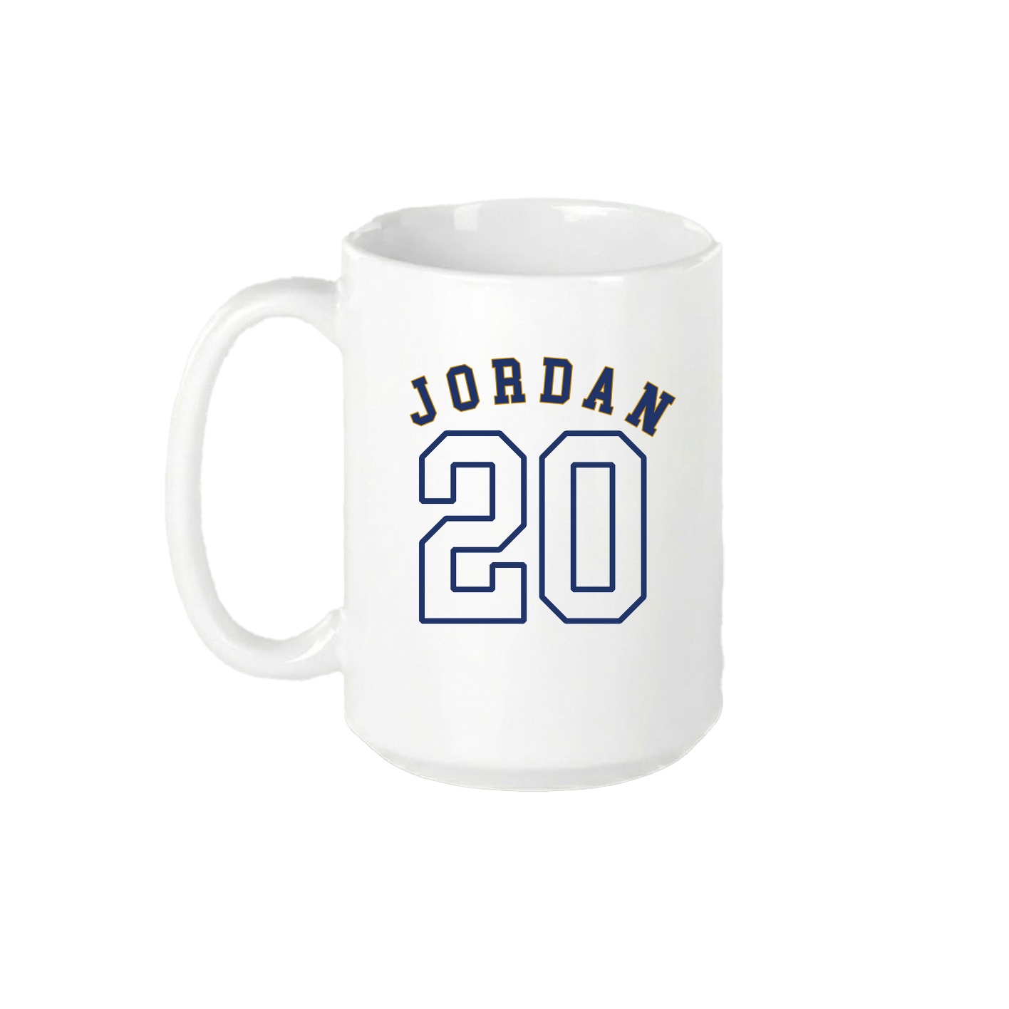 15oz Coffee Mug — Shirsey Arch in White