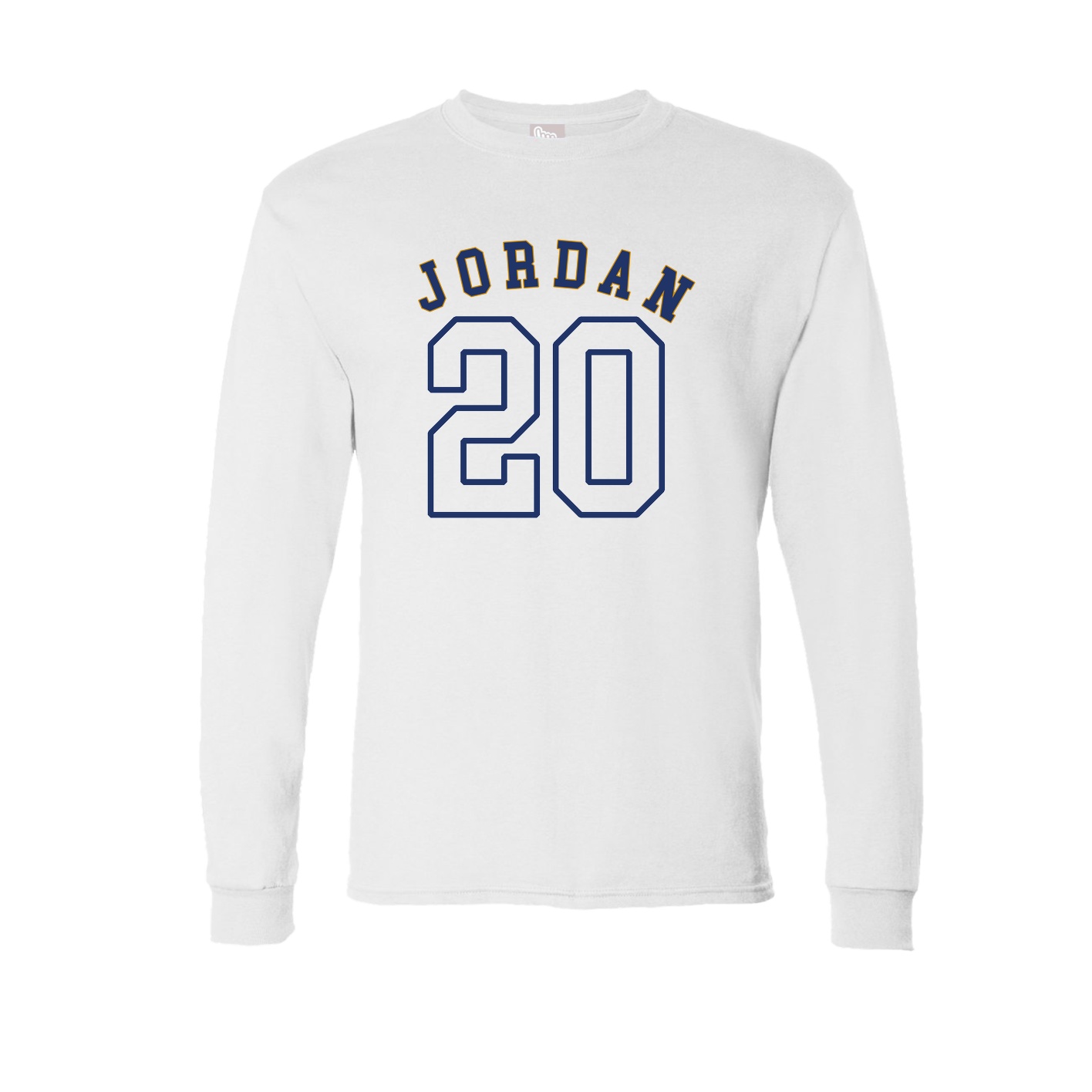 Long Sleeve Tee — Shirsey Arch in White
