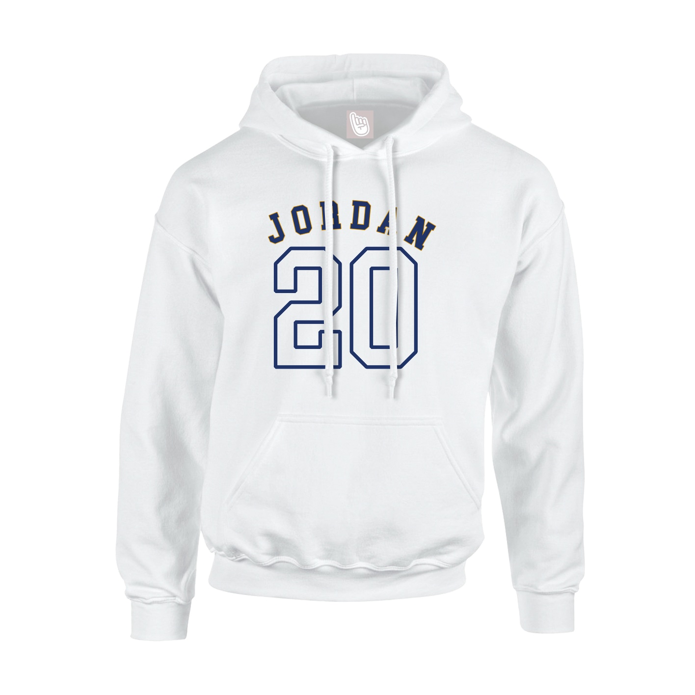 Youth Hoodie — Shirsey Arch in White