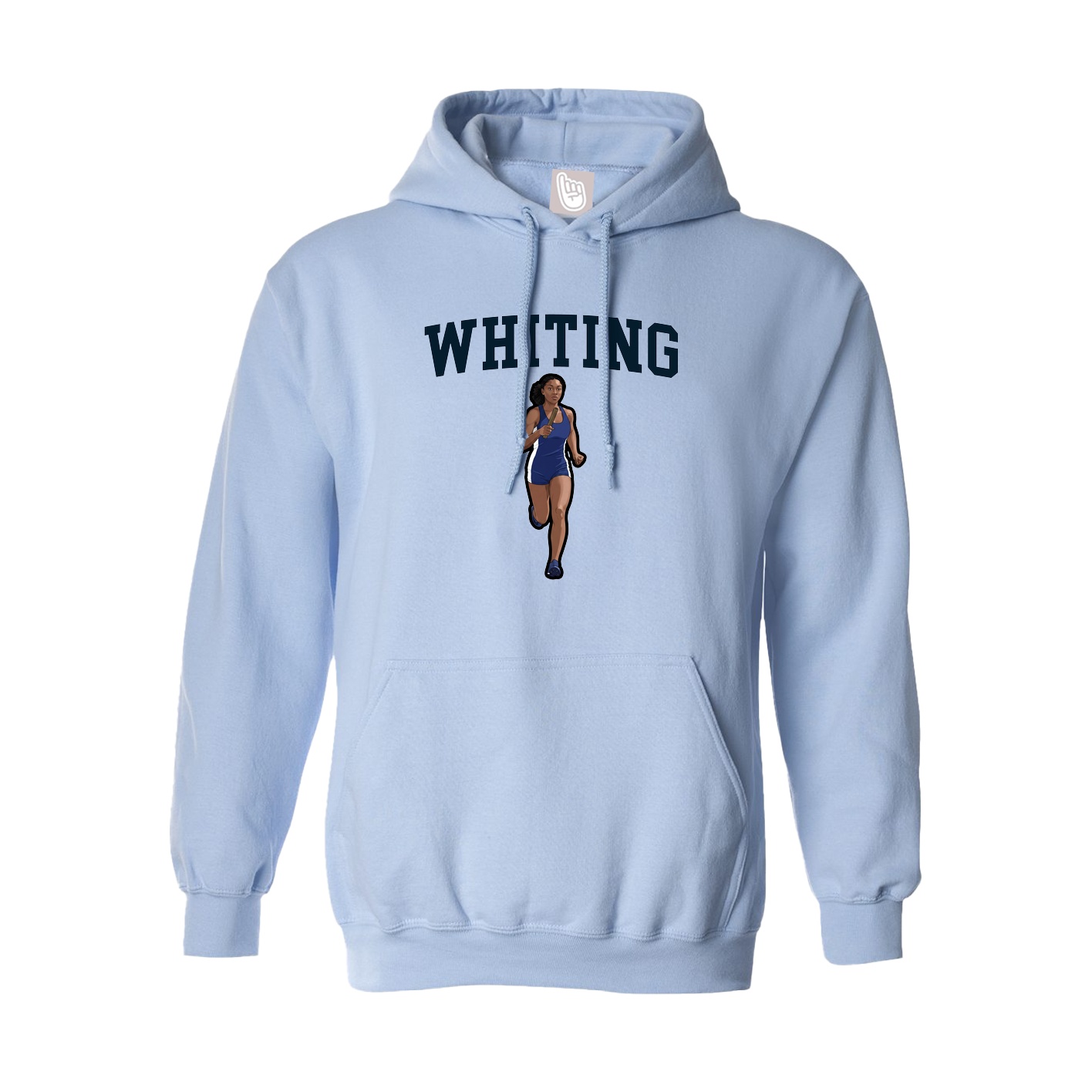 Hoodie — Shirsey in Light Blue