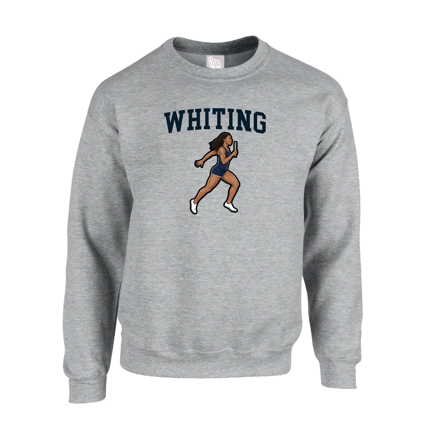 Fleece Crew — Shirsey in Grey