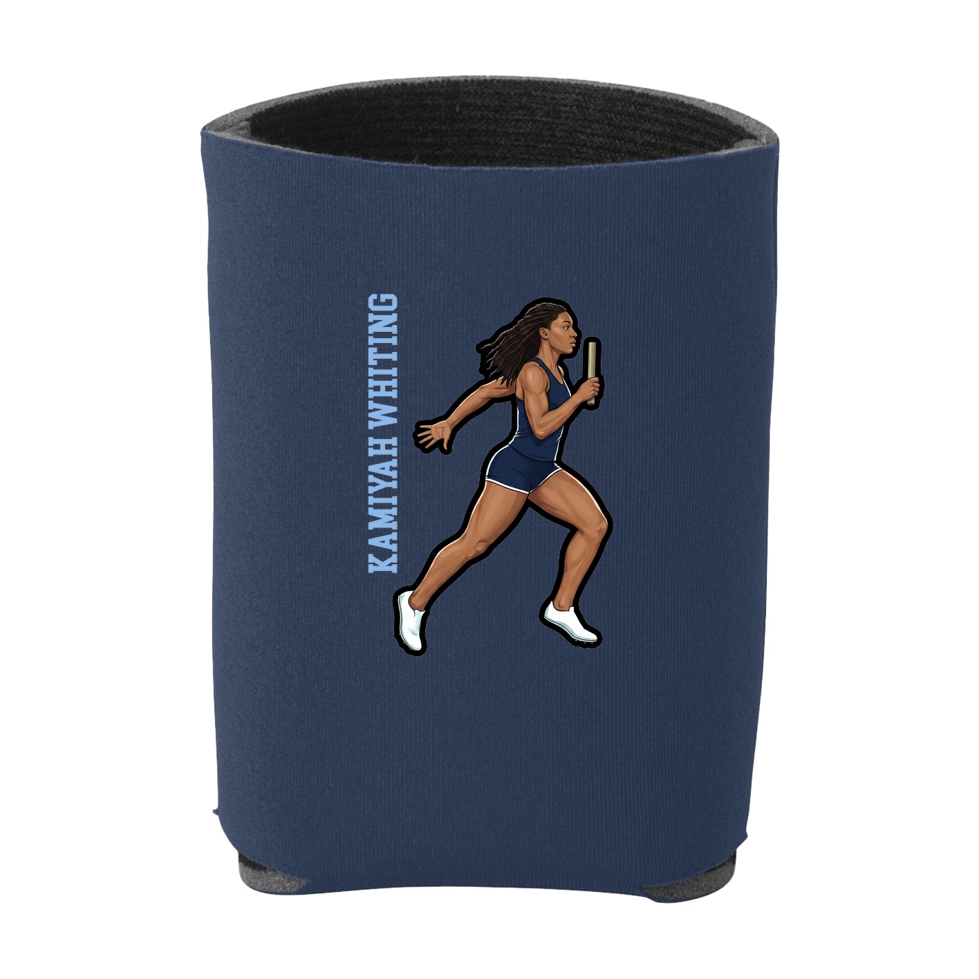 Can Holder — Name Vertical in Navy