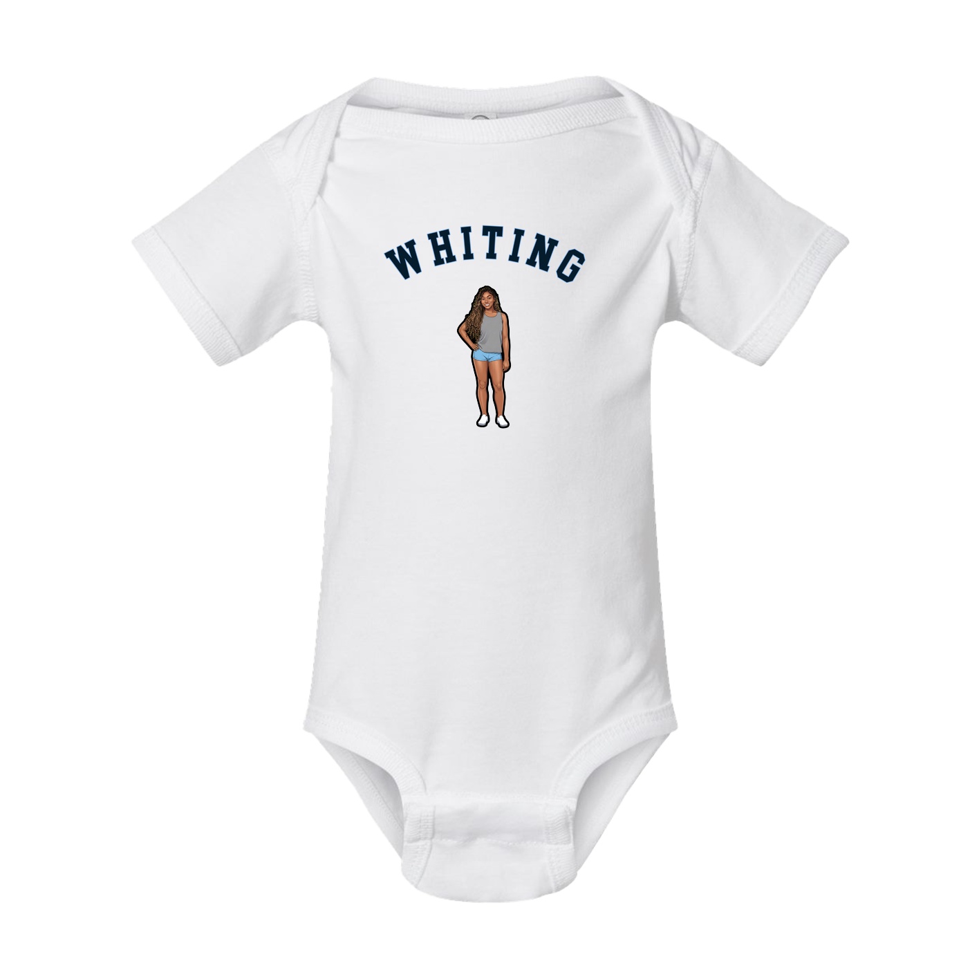 Baby Onesie — Shirsey Arch in White