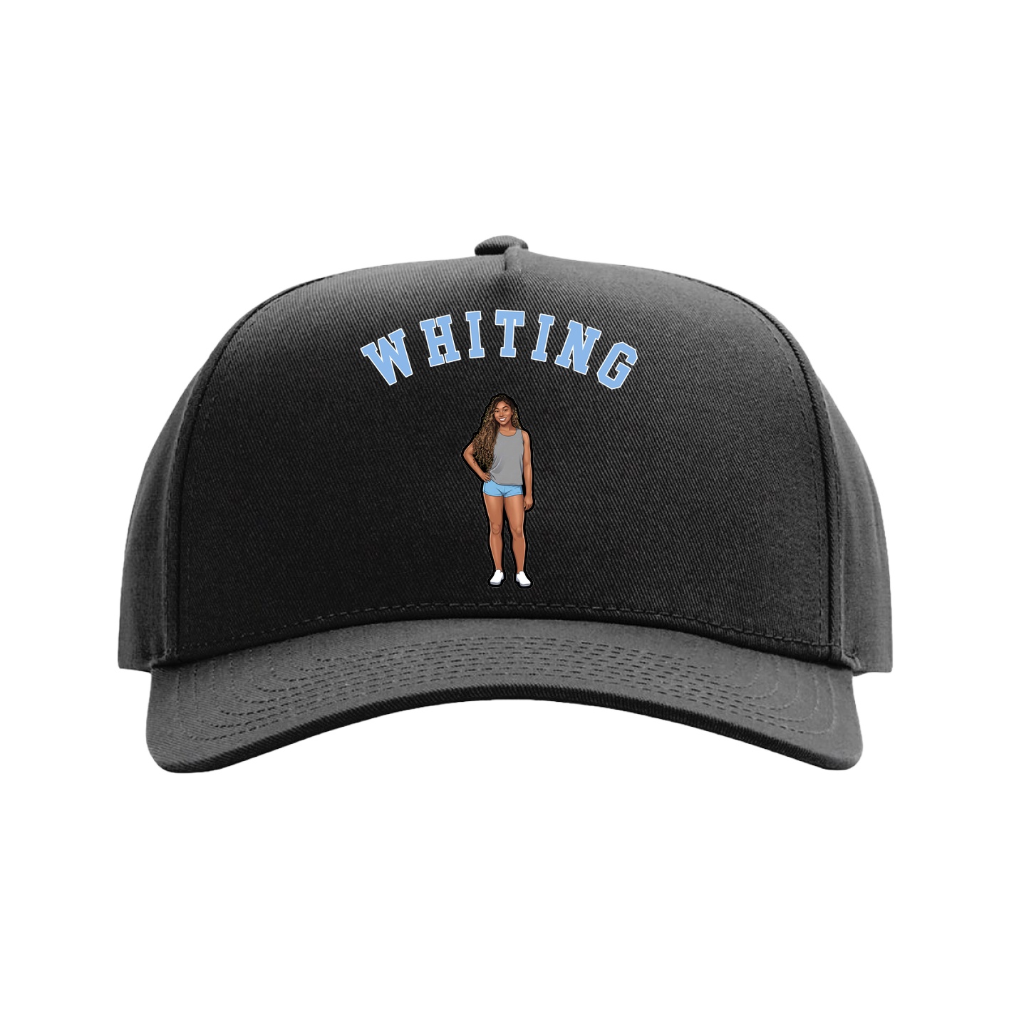 Full Fabric Five-Panel Champ Cap