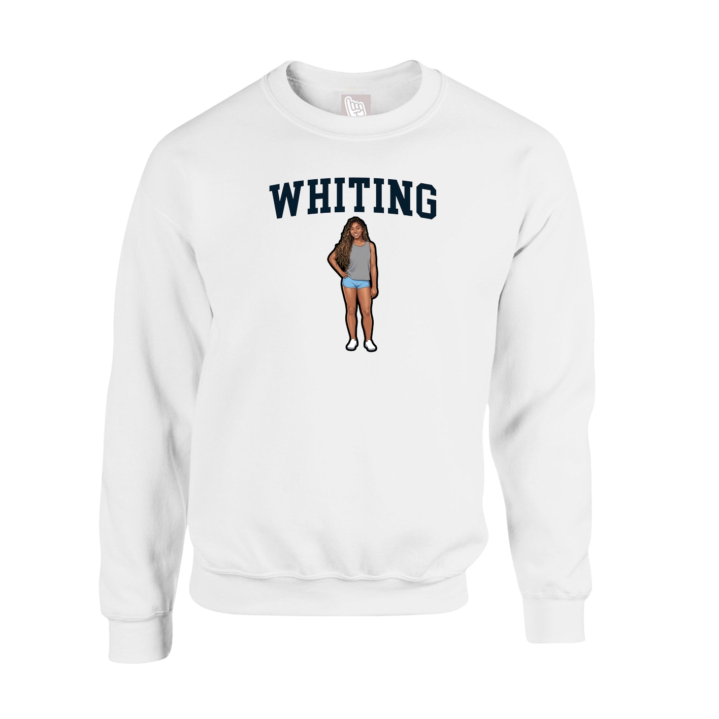 Fleece Crew — Shirsey in White