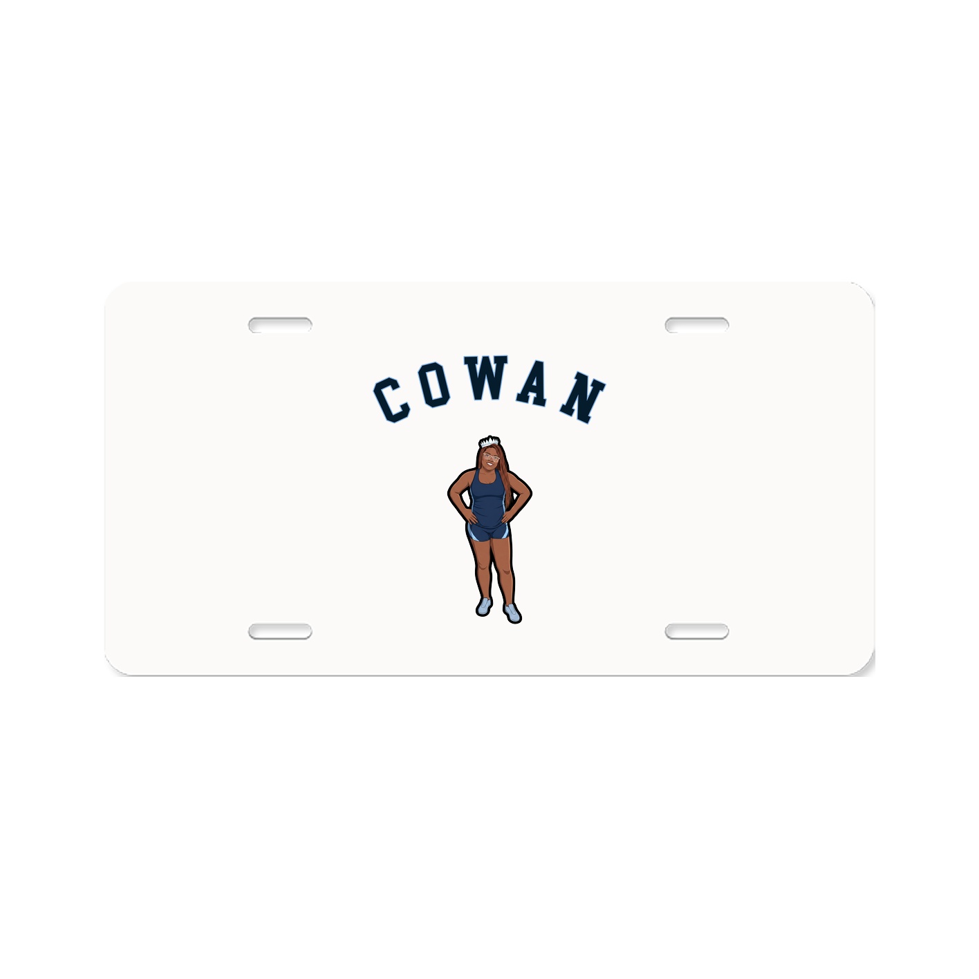 License Plate — Shirsey Arch in Classic