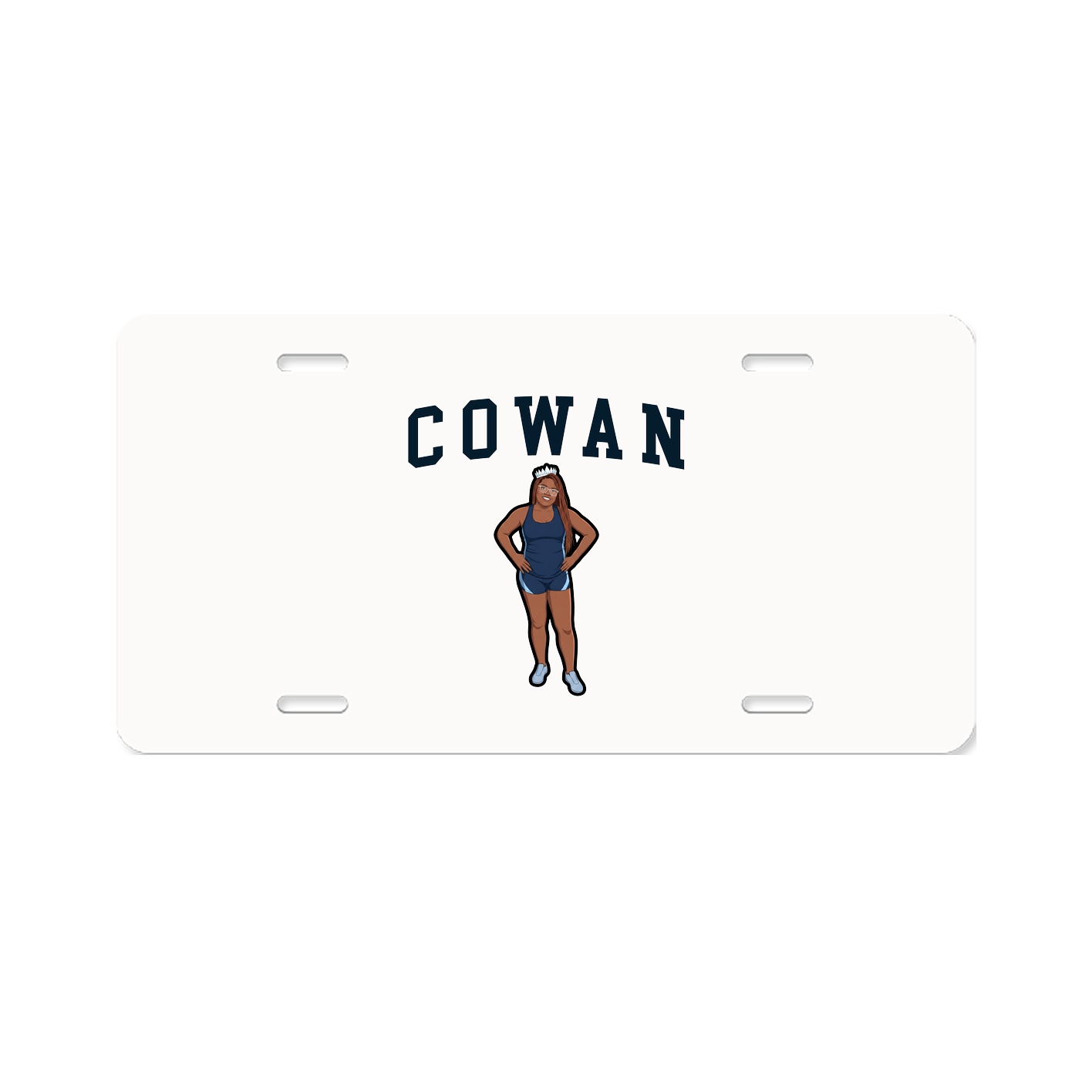License Plate — Shirsey in Classic