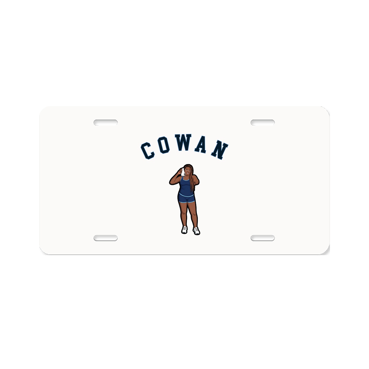 License Plate — Shirsey Arch in Classic