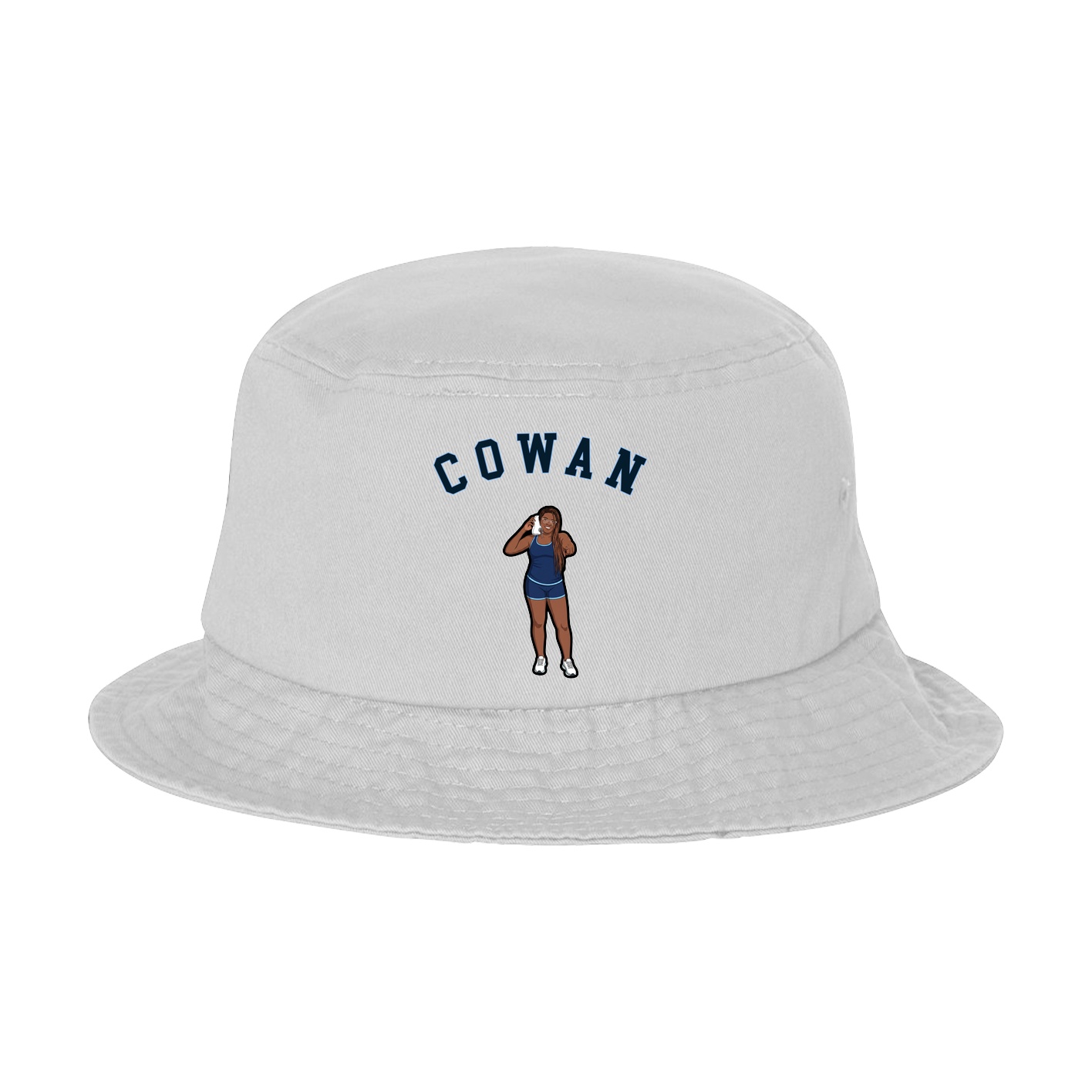 Bucket Cap — Shirsey Arch in White