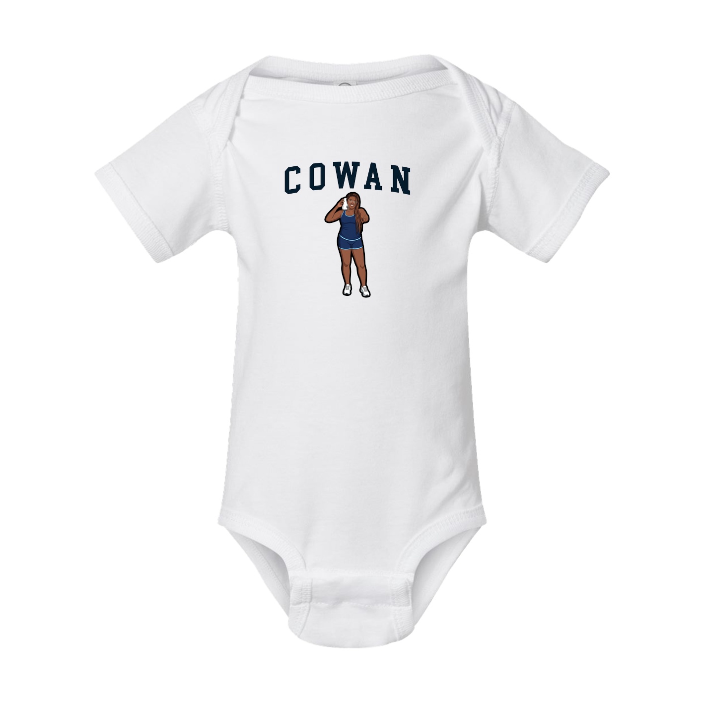 Baby Onesie — Shirsey in White