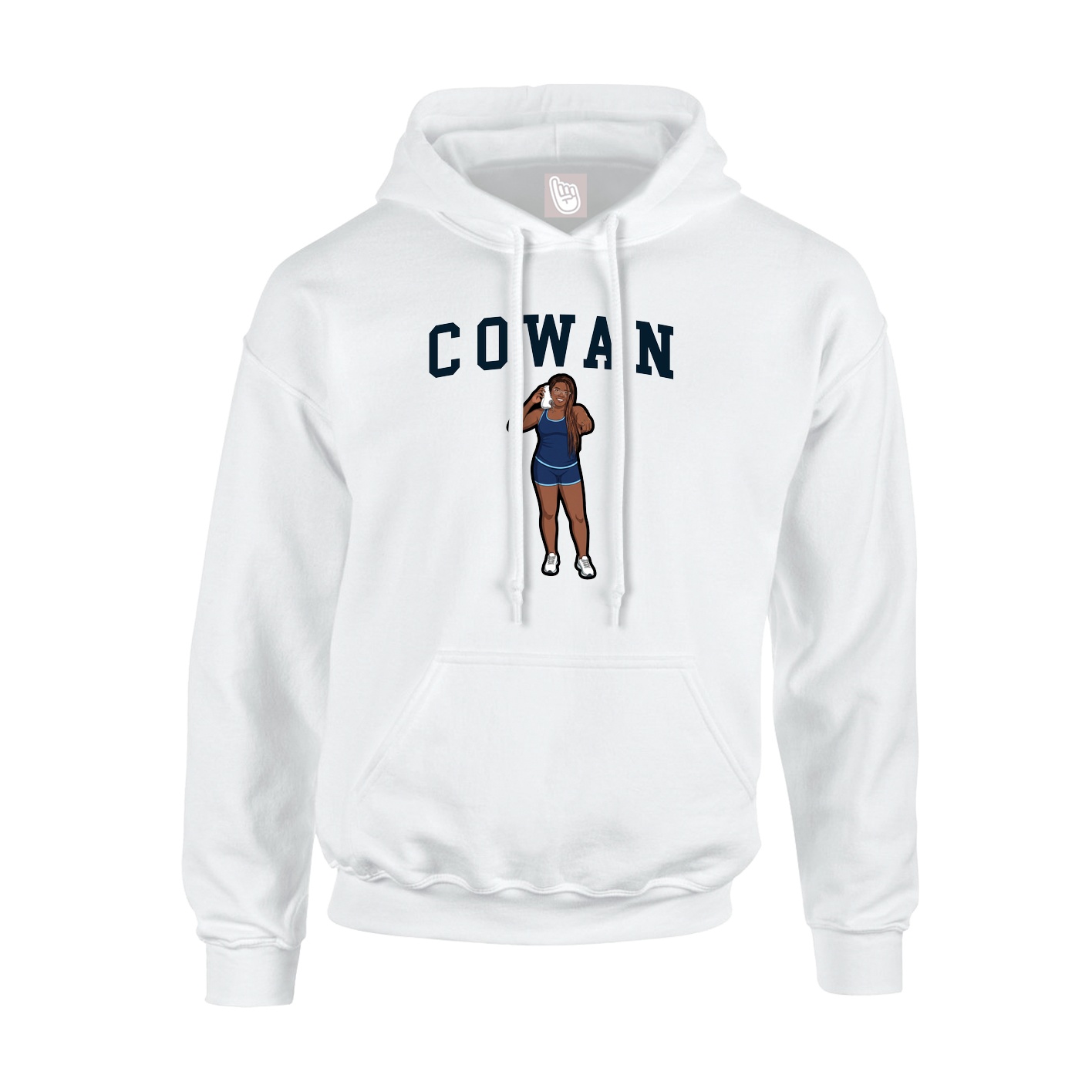 Youth Hoodie — Shirsey in White