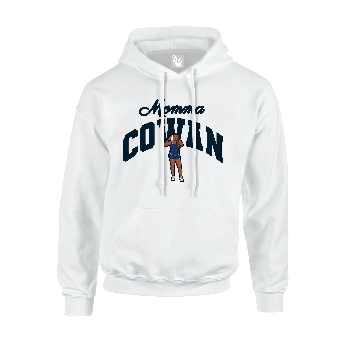 Hoodie — Mothers Day Arch in White
