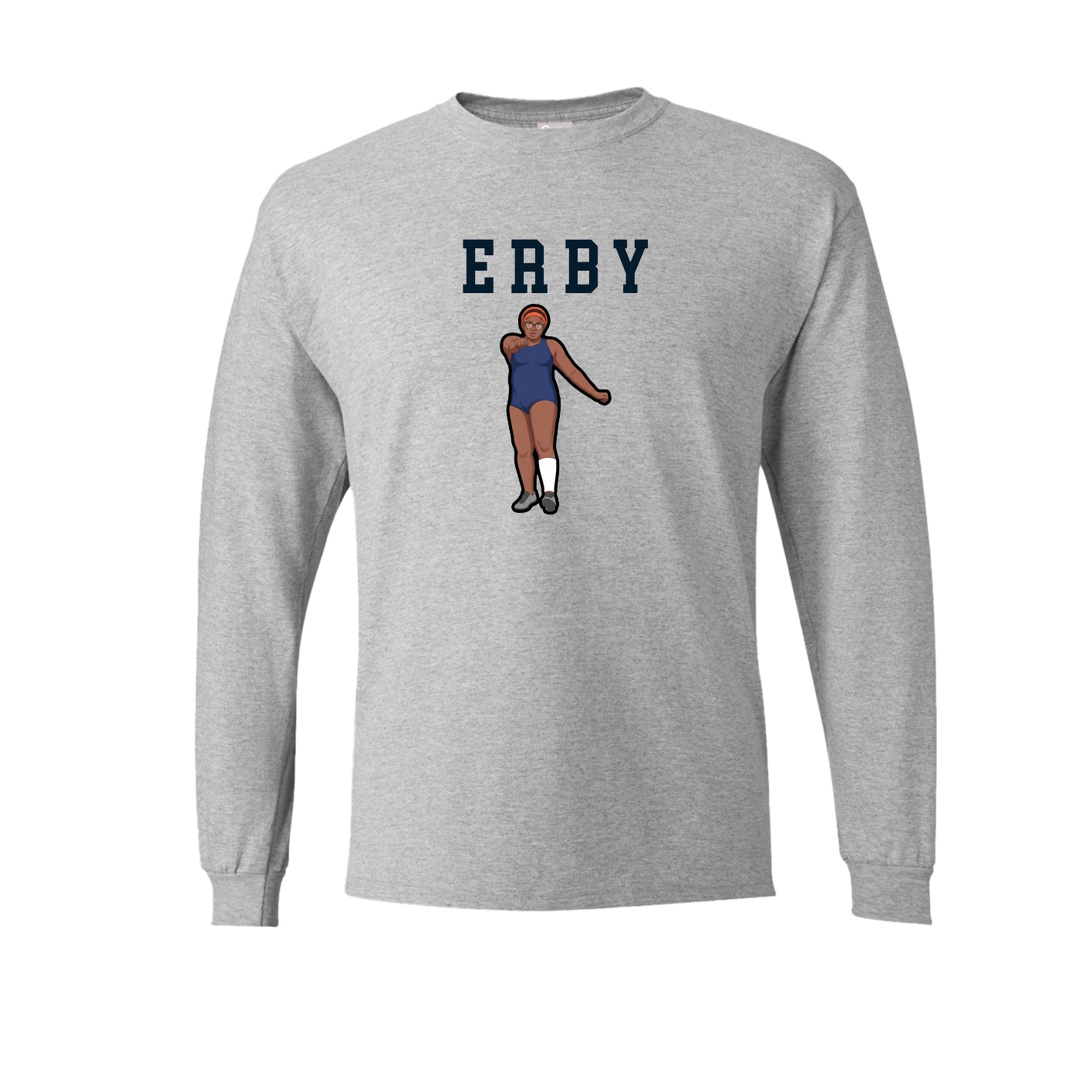 Long Sleeve Tee — Shirsey in Grey