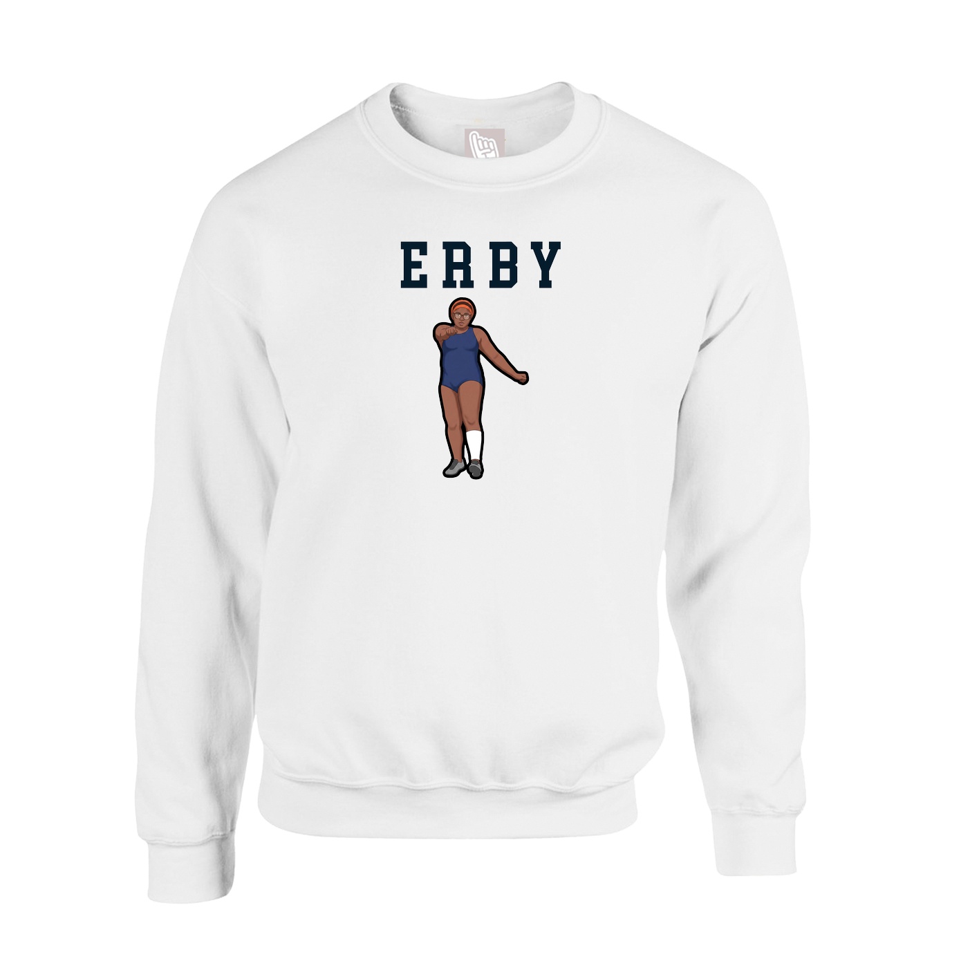 Fleece Crew — Shirsey in White