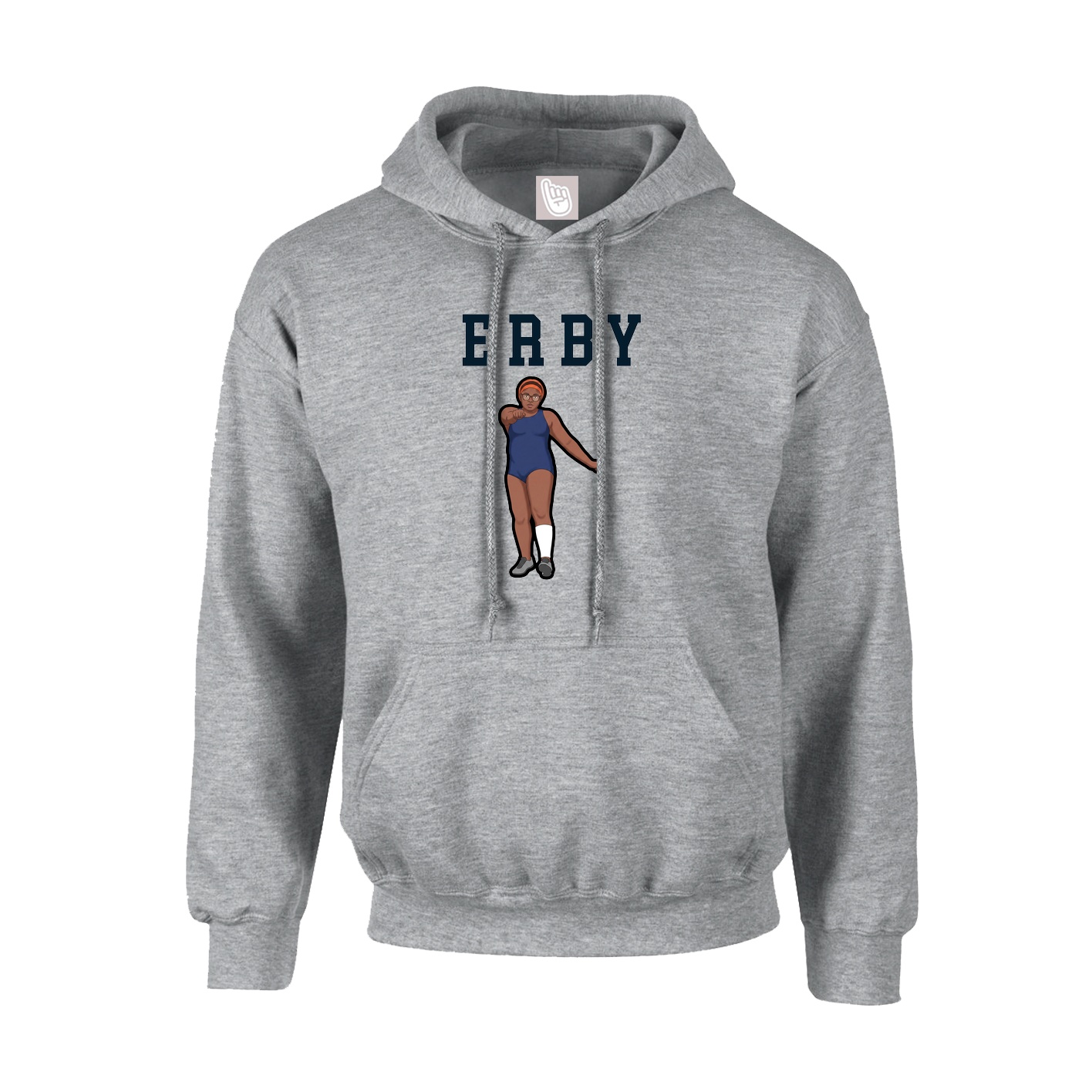 Youth Hoodie — Shirsey in Grey