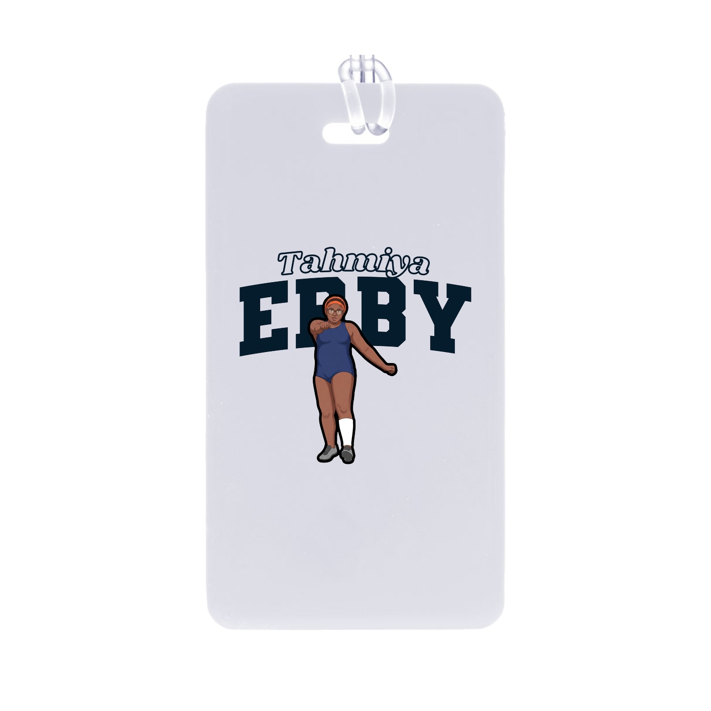 Bag Tag — Name Arch in Classic