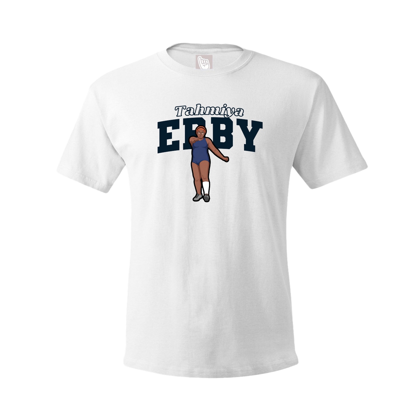 Tee — Name Arch in White