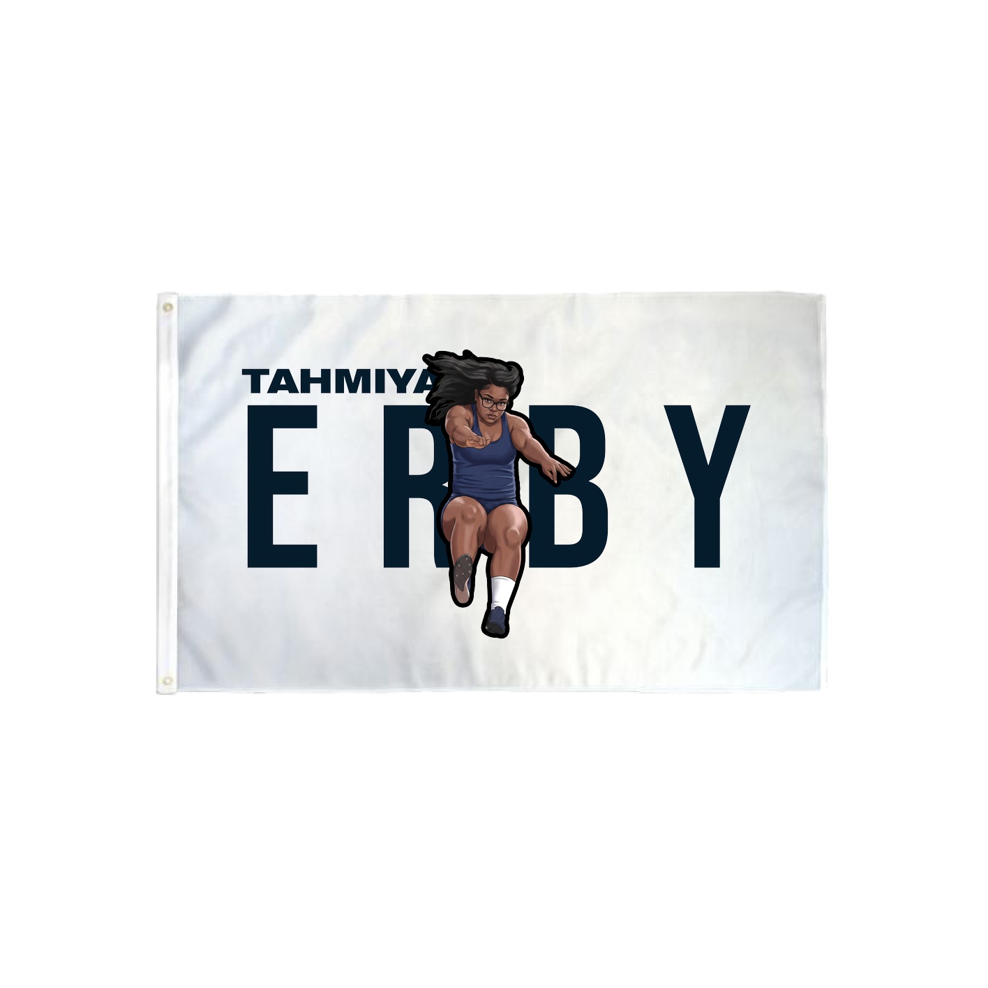 3x5 Flag — Player Name in Classic