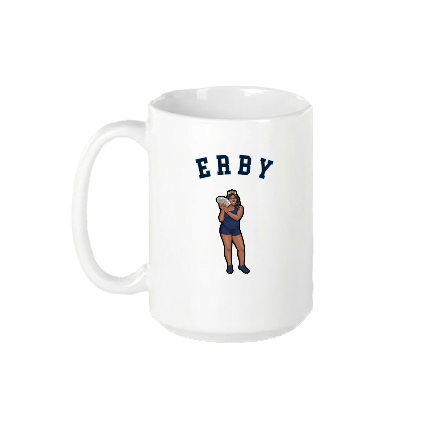 15oz Coffee Mug — Shirsey Arch in White