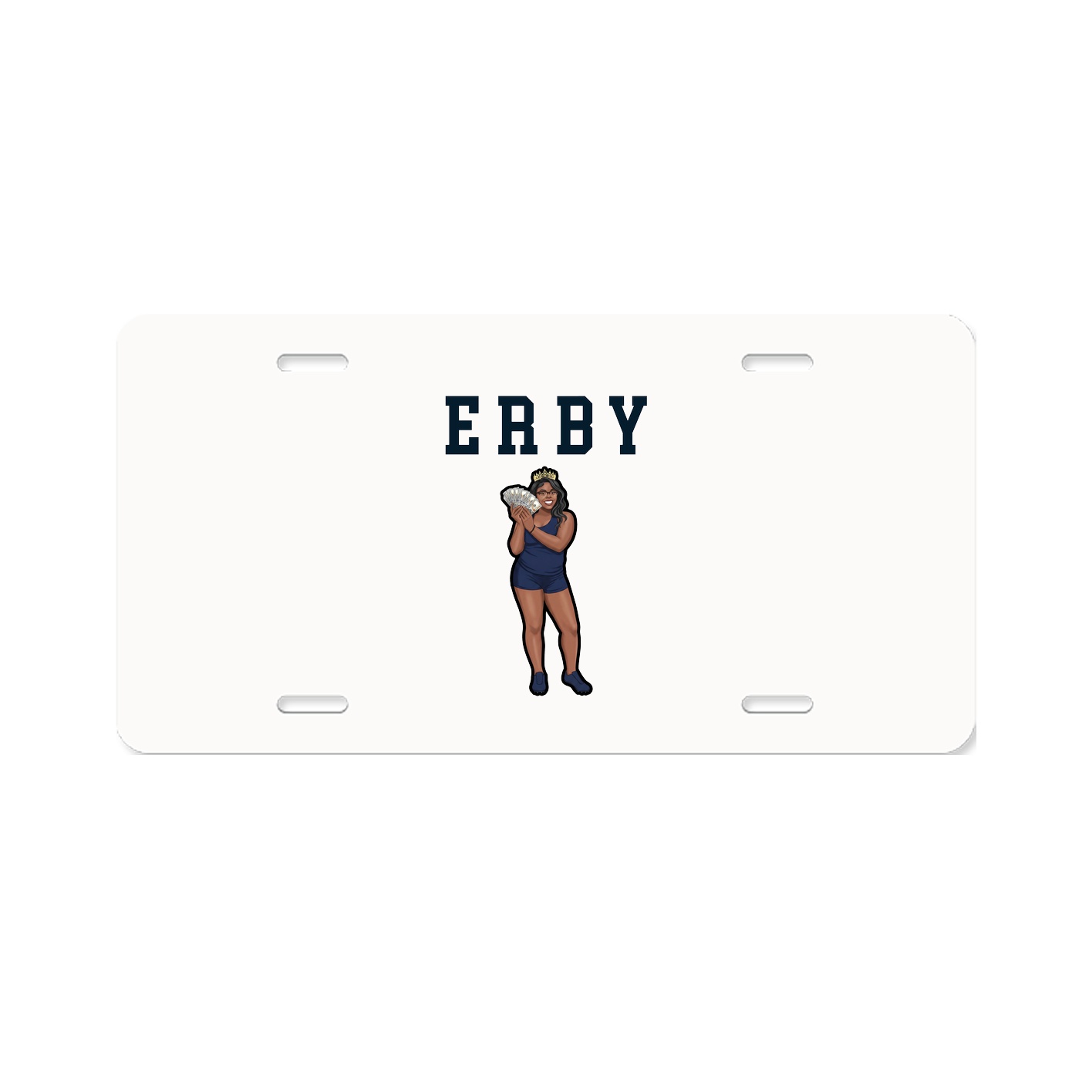 License Plate — Shirsey in Classic