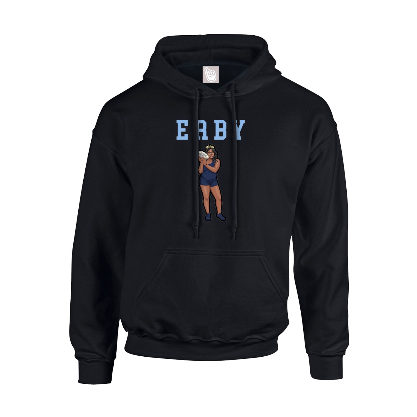 Youth Hoodie — Shirsey in Black
