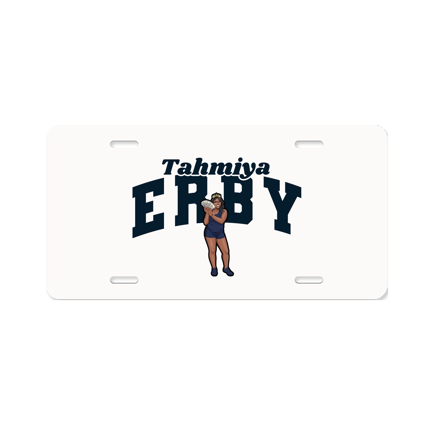 License Plate — Signature Arch in Classic