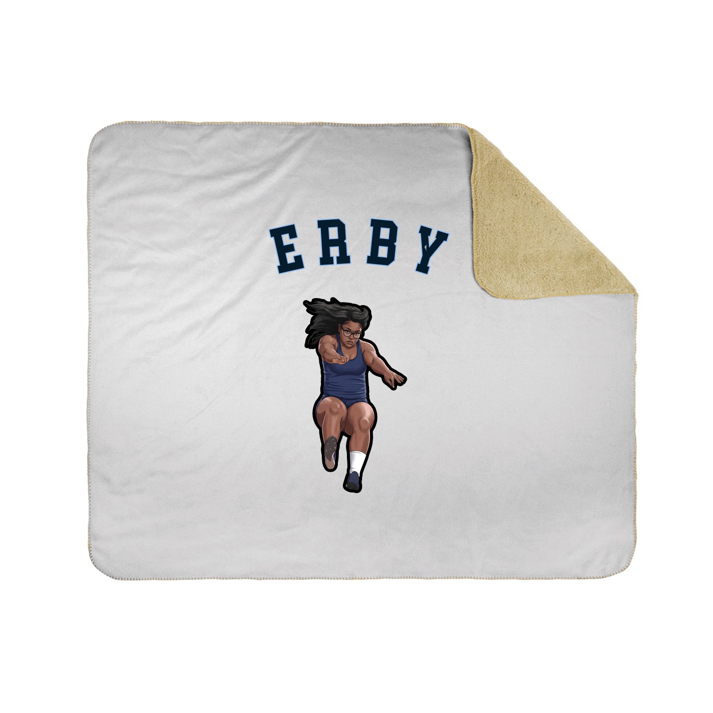 Throw Blanket — Shirsey Arch in White