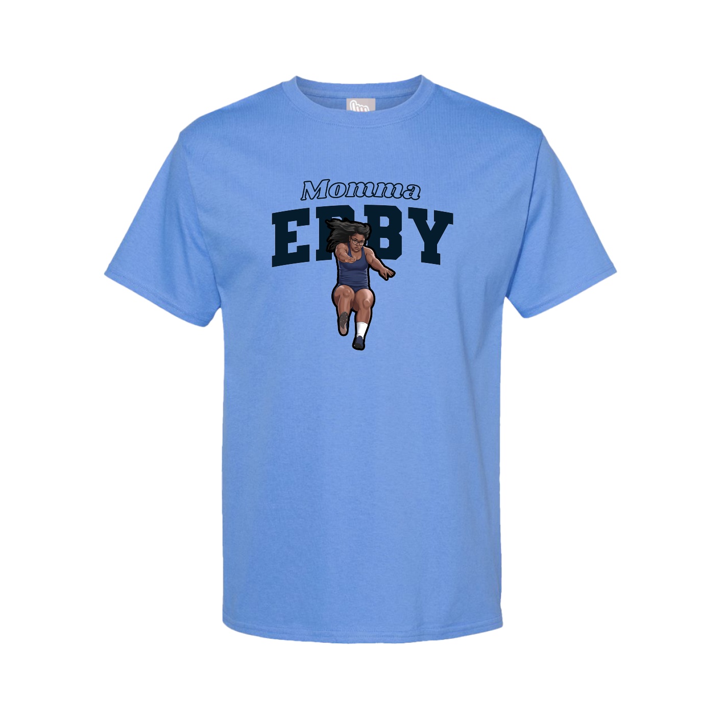 Tee — Mothers Day Block in Powder Blue