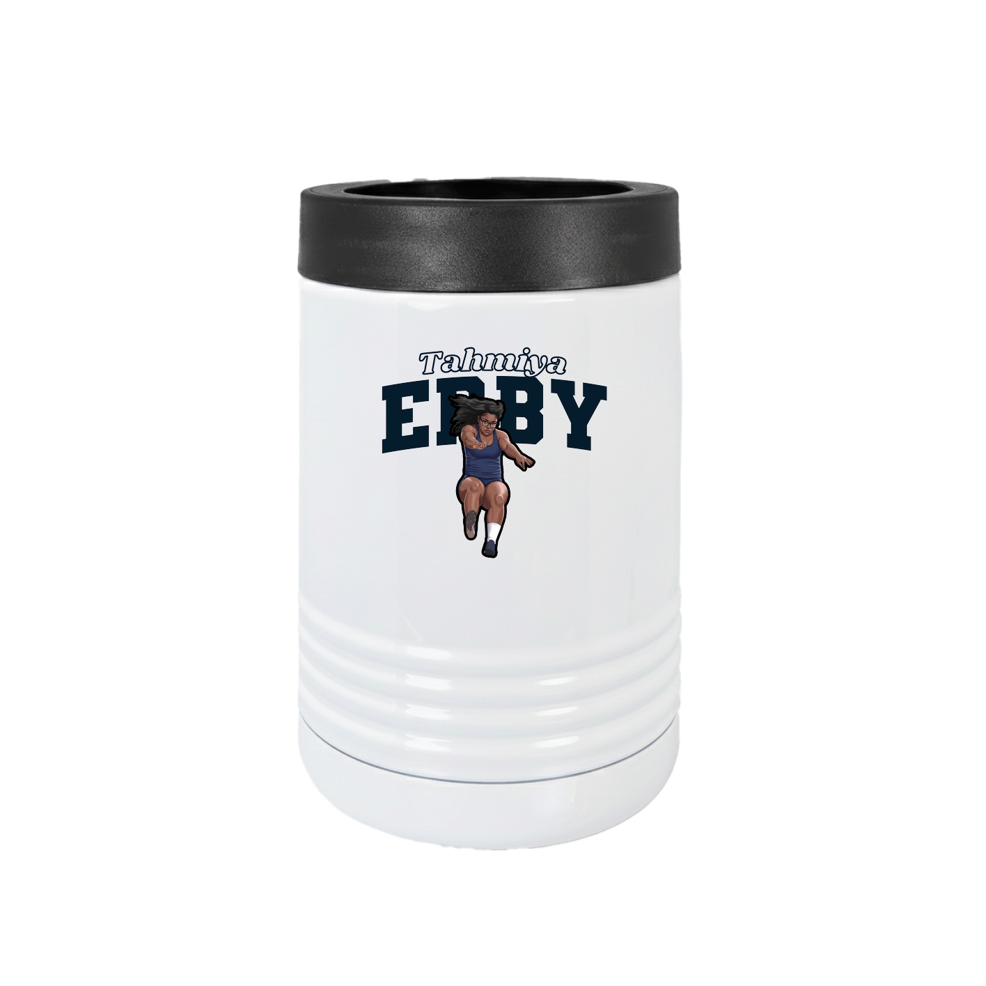 Beverage Holder — Name Arch in White