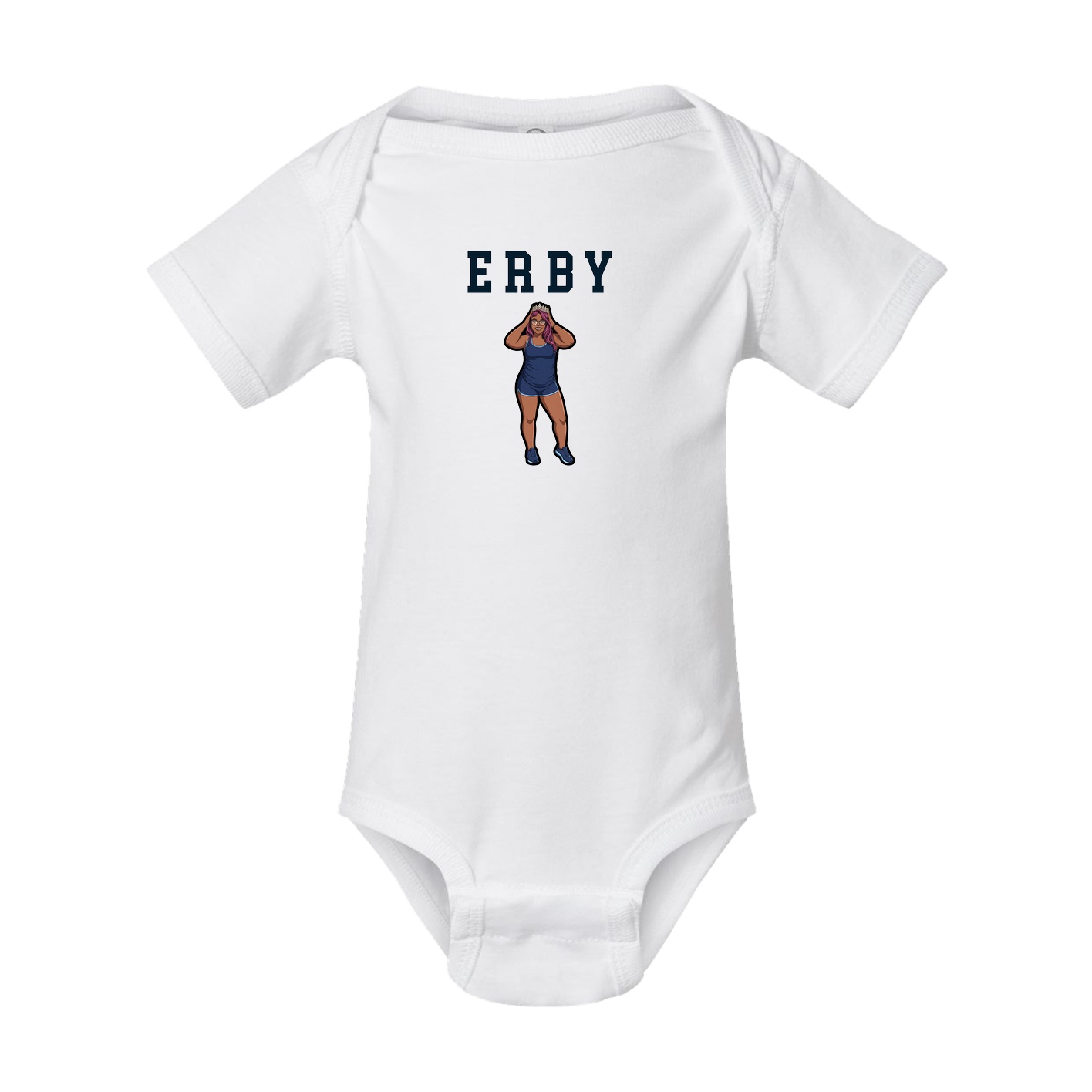 Baby Onesie — Shirsey in White