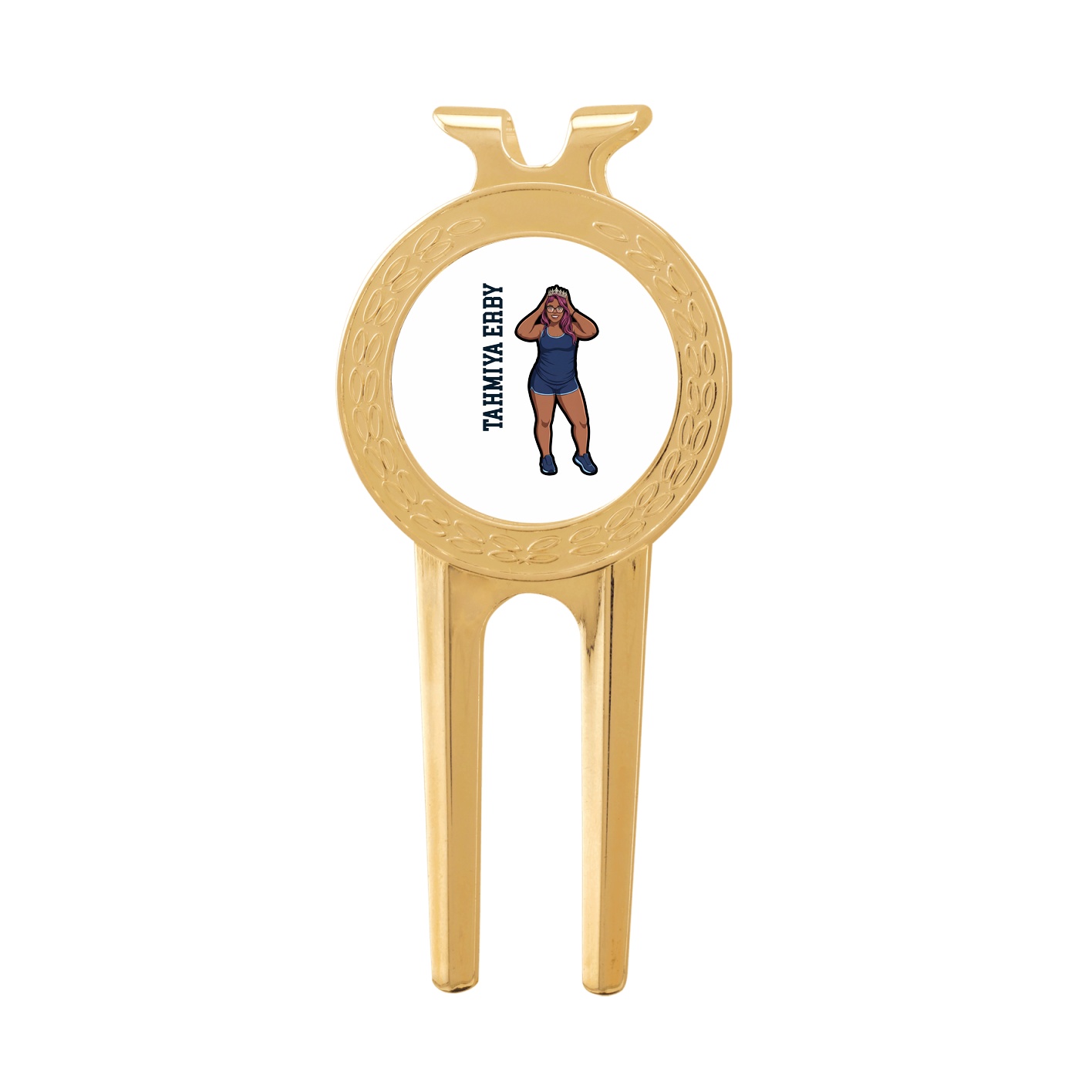 Divot Tool with Ball Marker — Name Vertical in Classic