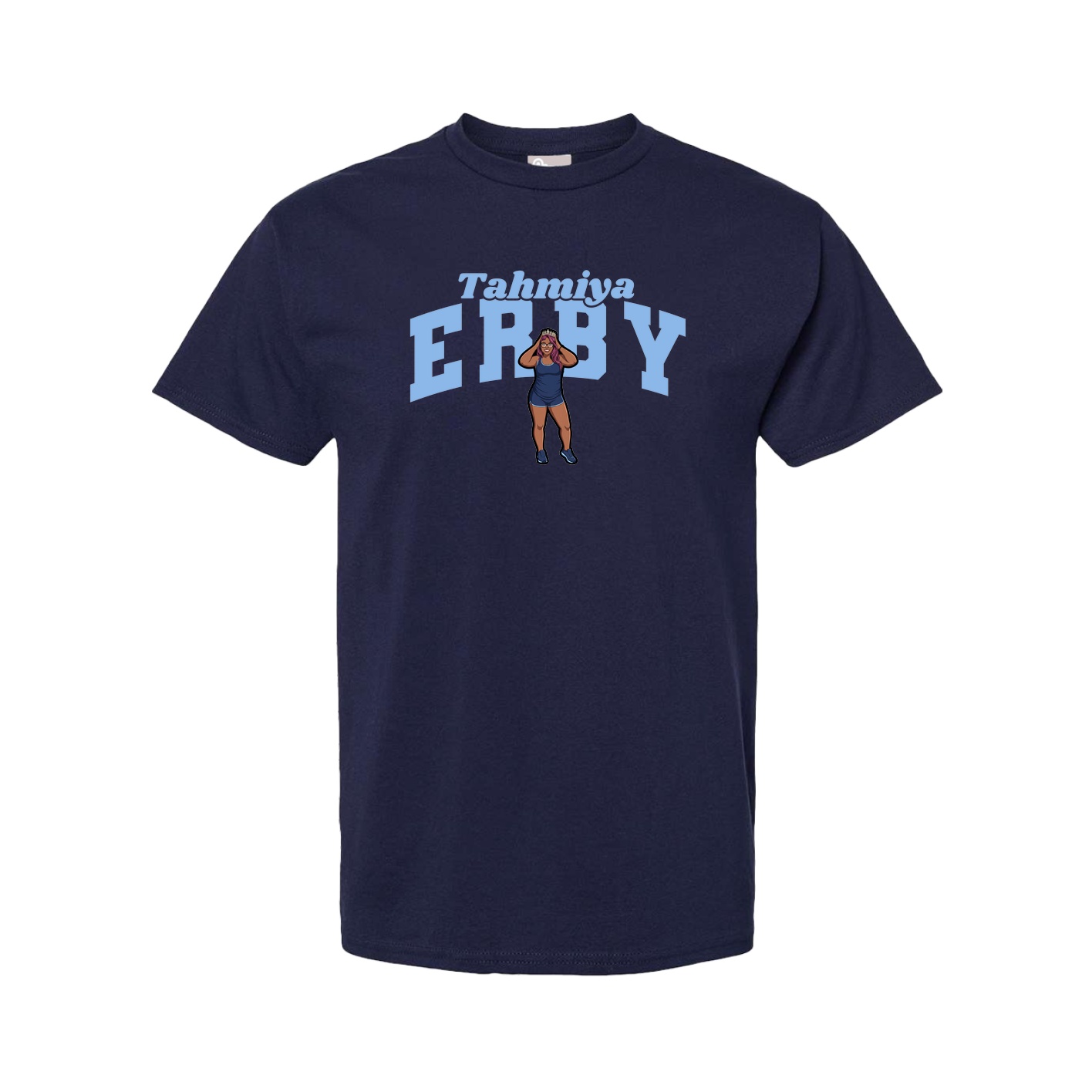 Tee — Signature Arch in Navy