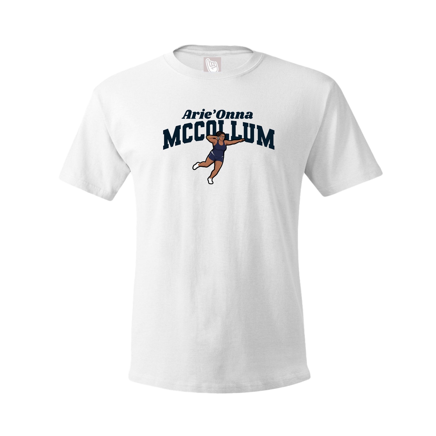 Tee — Signature Arch in White