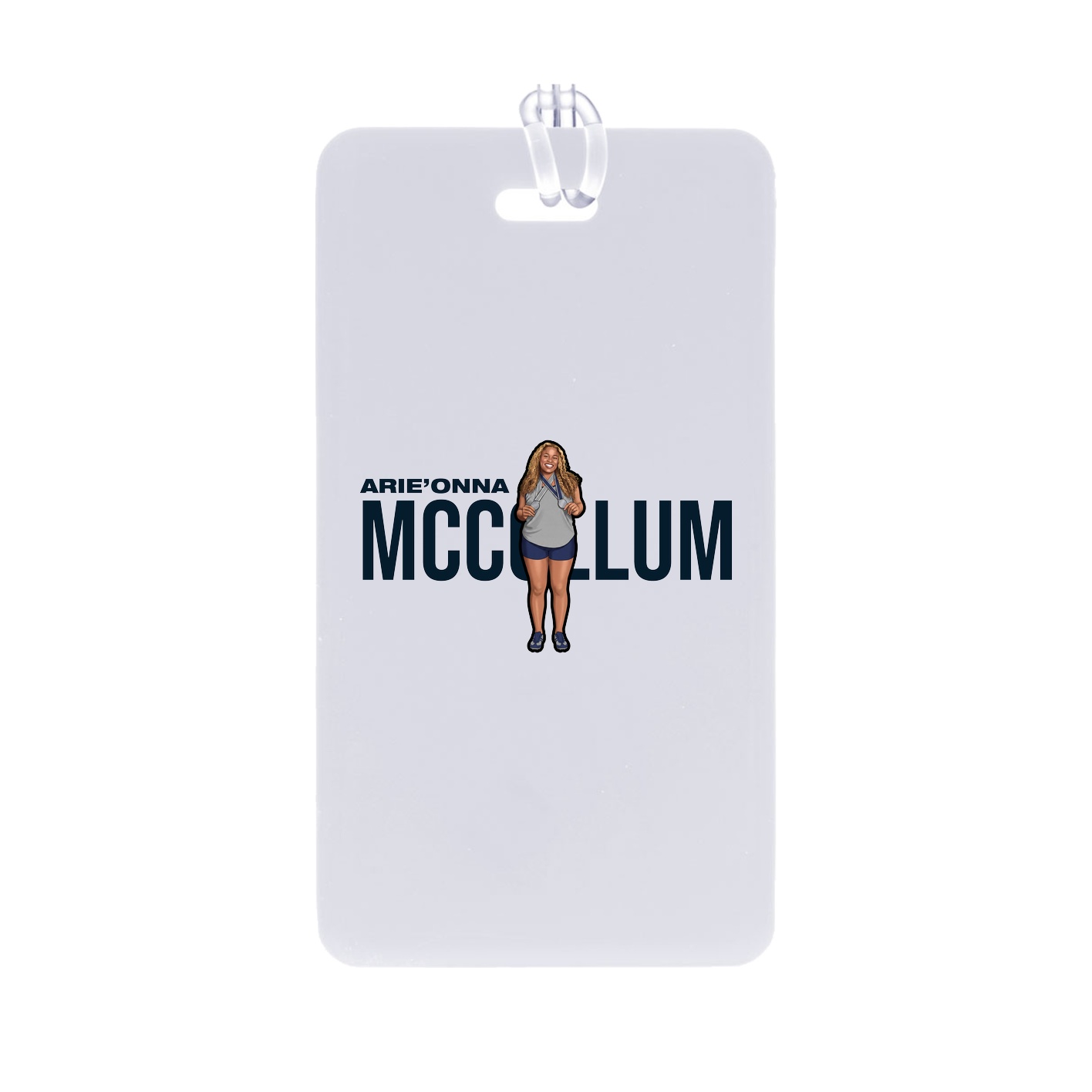 Bag Tag — Player Name in Classic