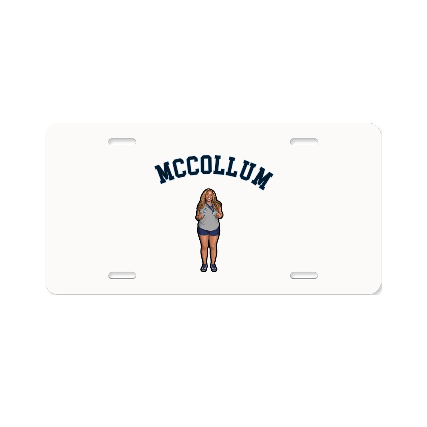 License Plate — Shirsey Arch in Classic