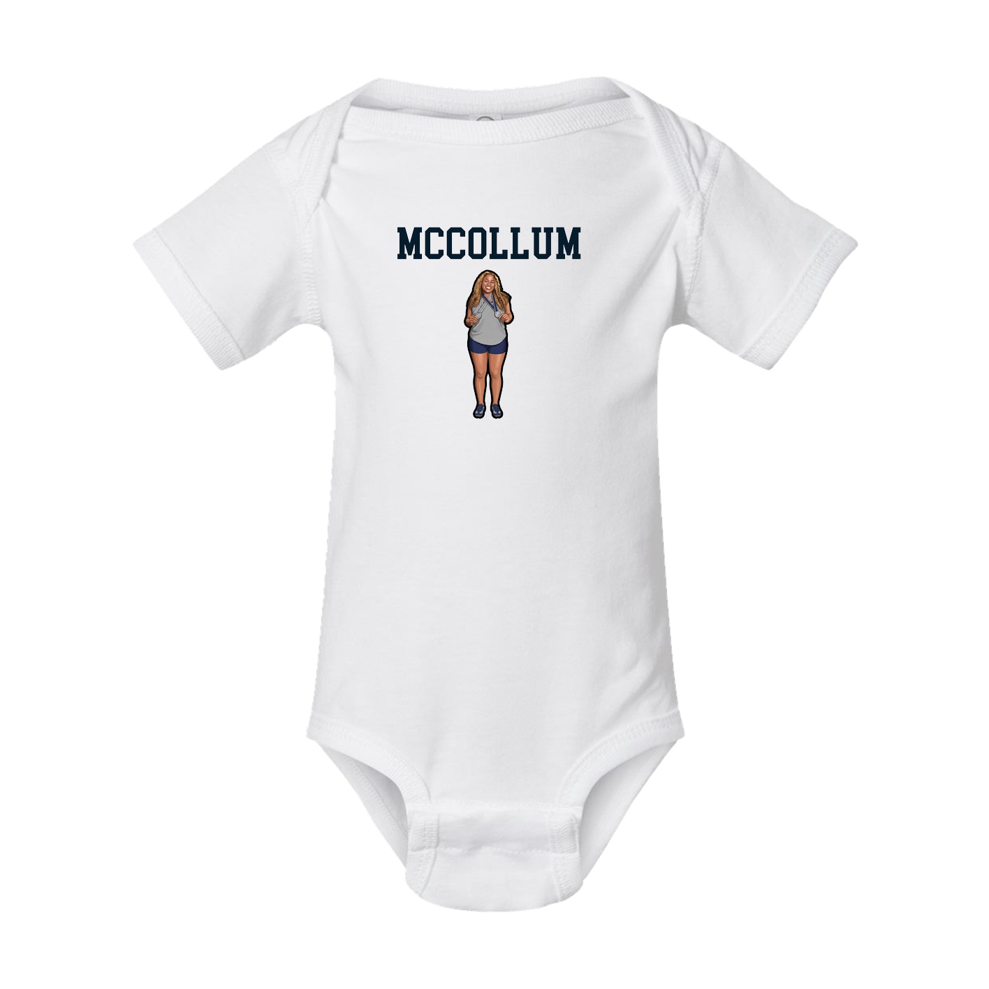 Baby Onesie — Shirsey in White