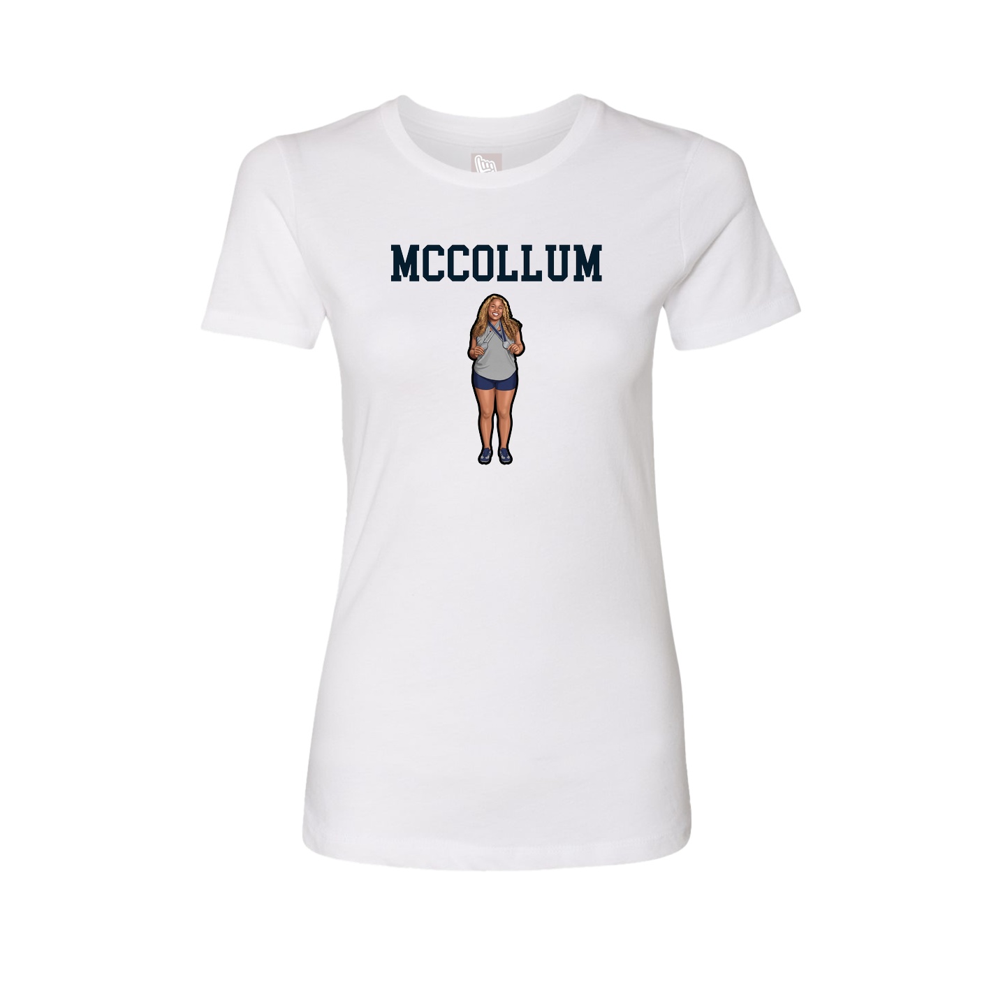 Fitted Women's Tee — Shirsey in White