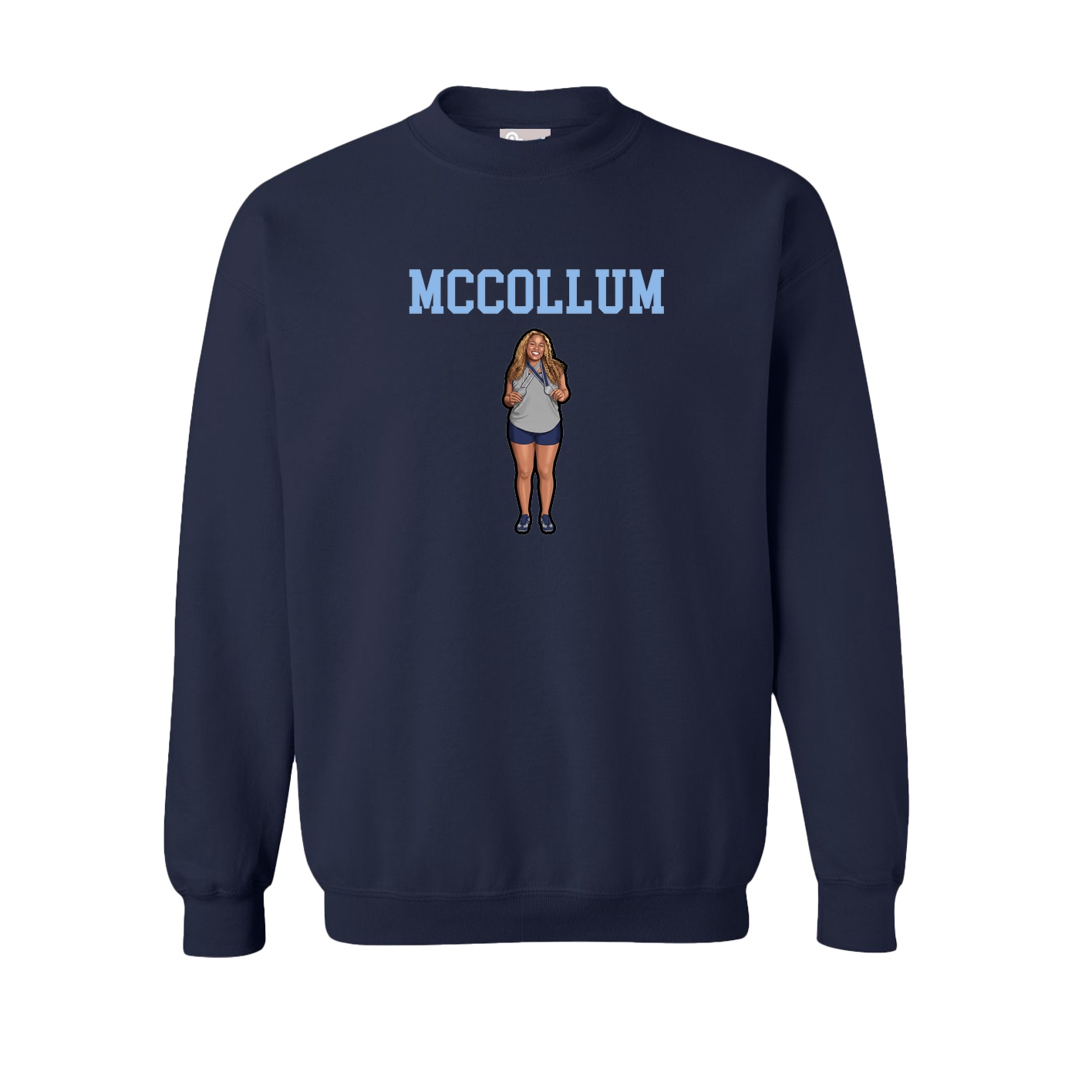 Fleece Crew — Shirsey in Navy