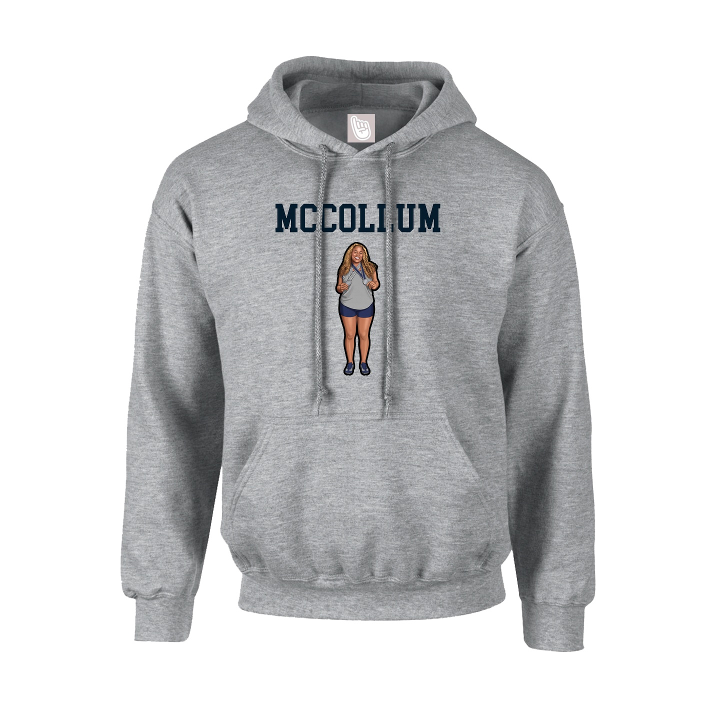 Youth Hoodie — Shirsey in Grey
