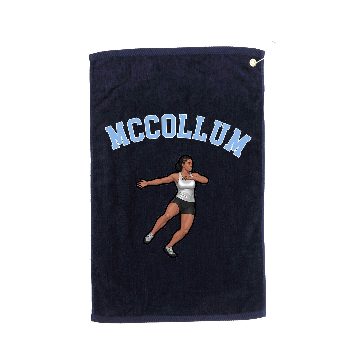Golf Towel — Shirsey Arch in Navy