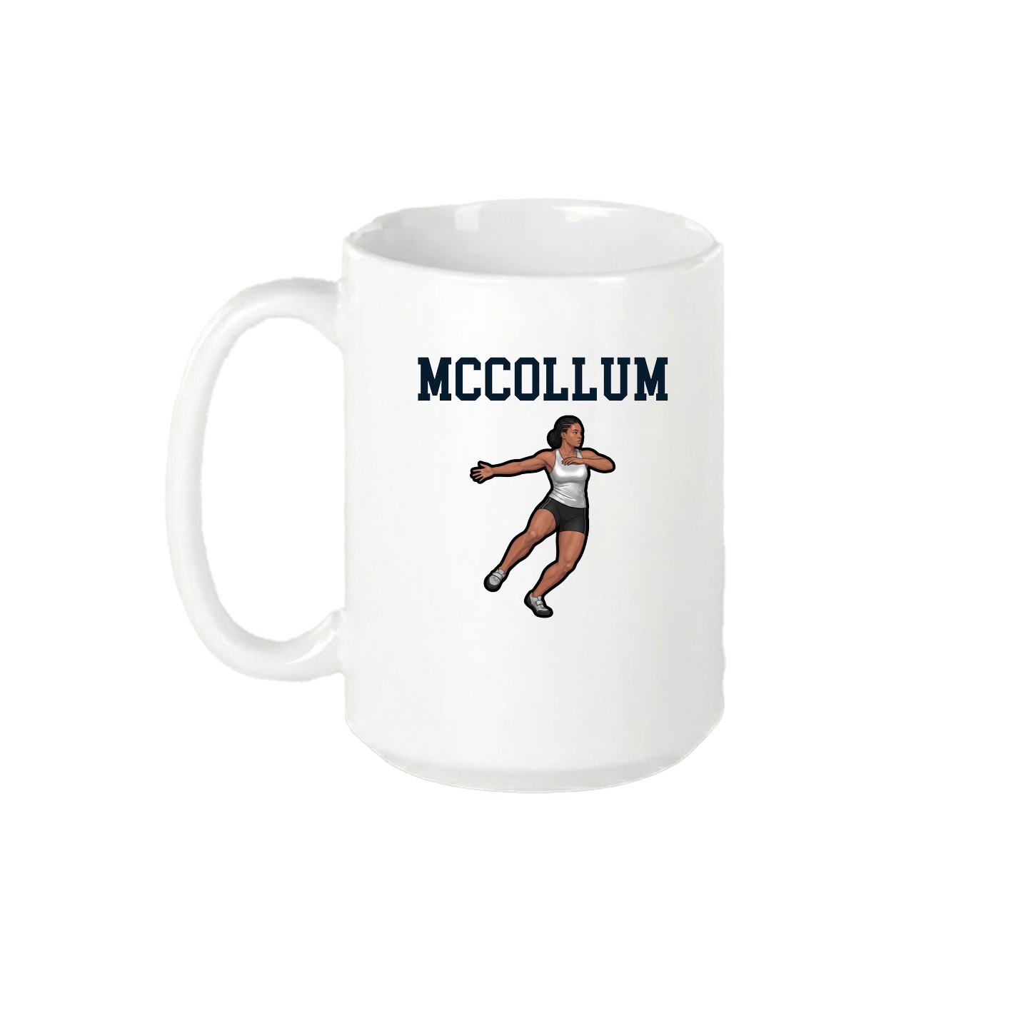 15oz Coffee Mug — Shirsey in White