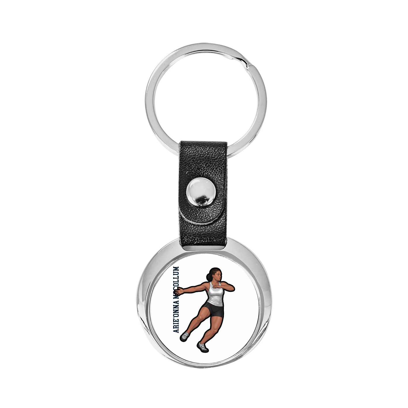 Key Chain — Name Vertical in Classic