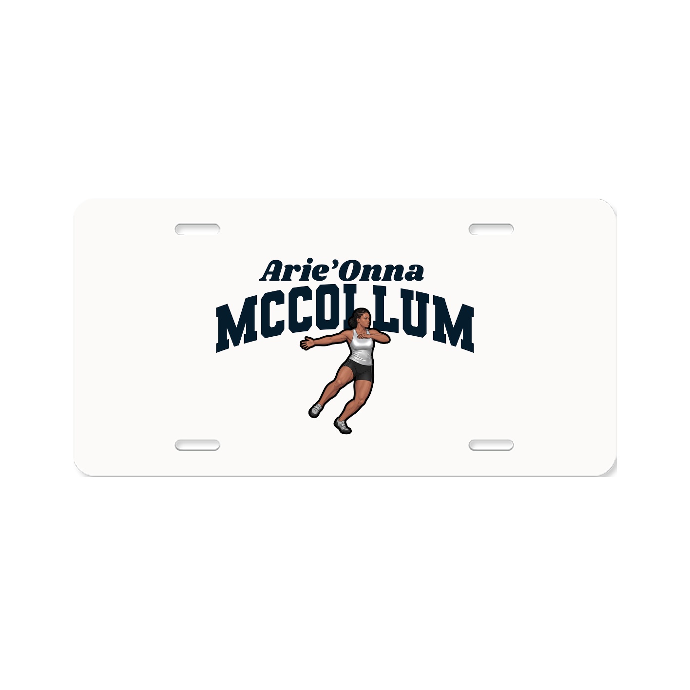 License Plate — Signature Arch in Classic